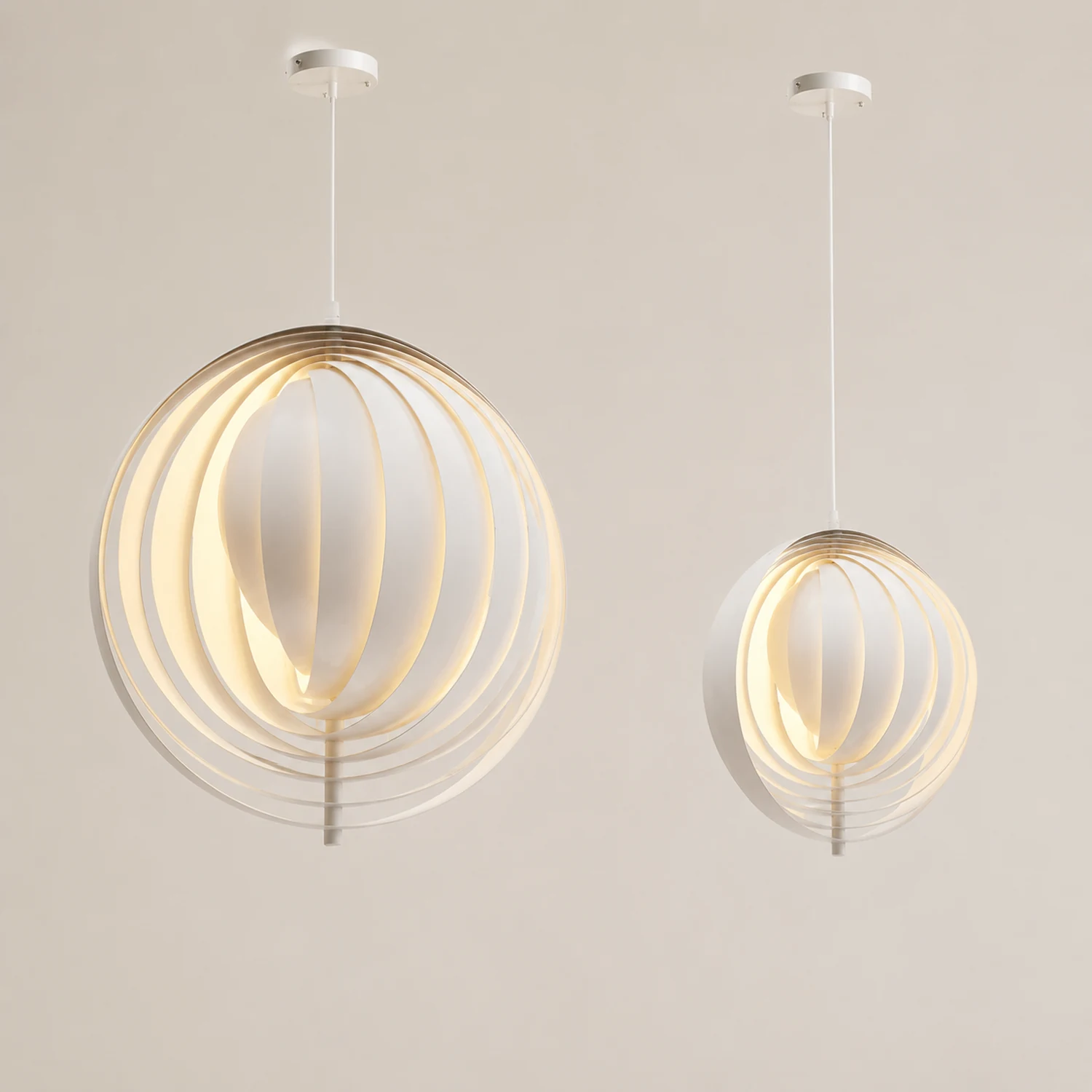 Modern Verpan Moon Lamp Pendant Light For Living Room - Lumpaz