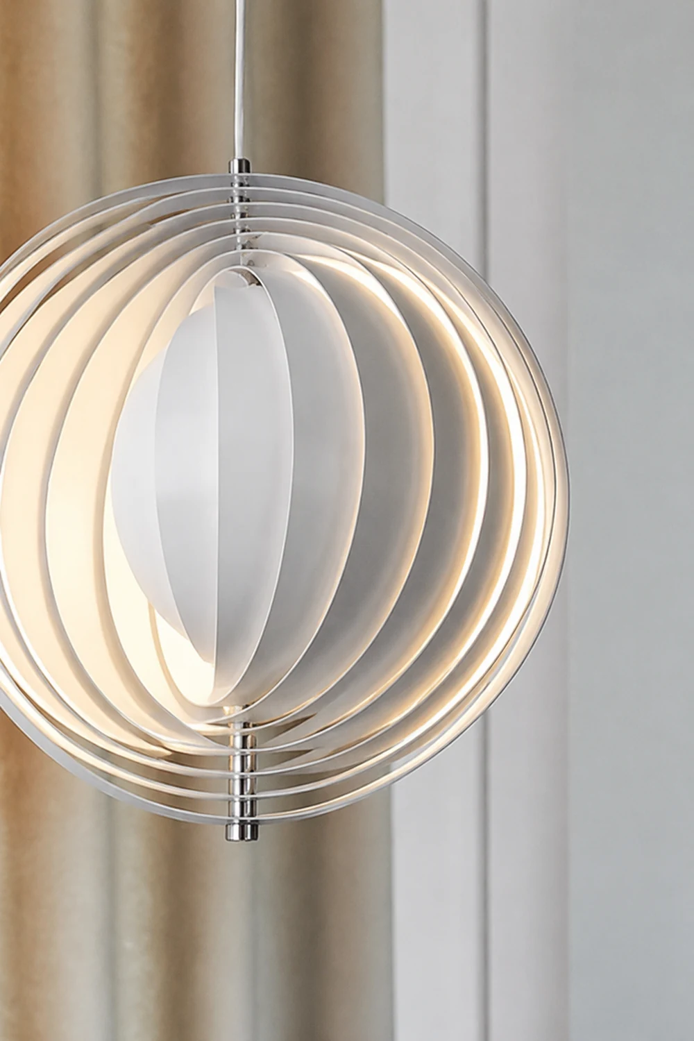 Modern Verpan Moon Lamp Pendant Light For Living Room - Lumpaz