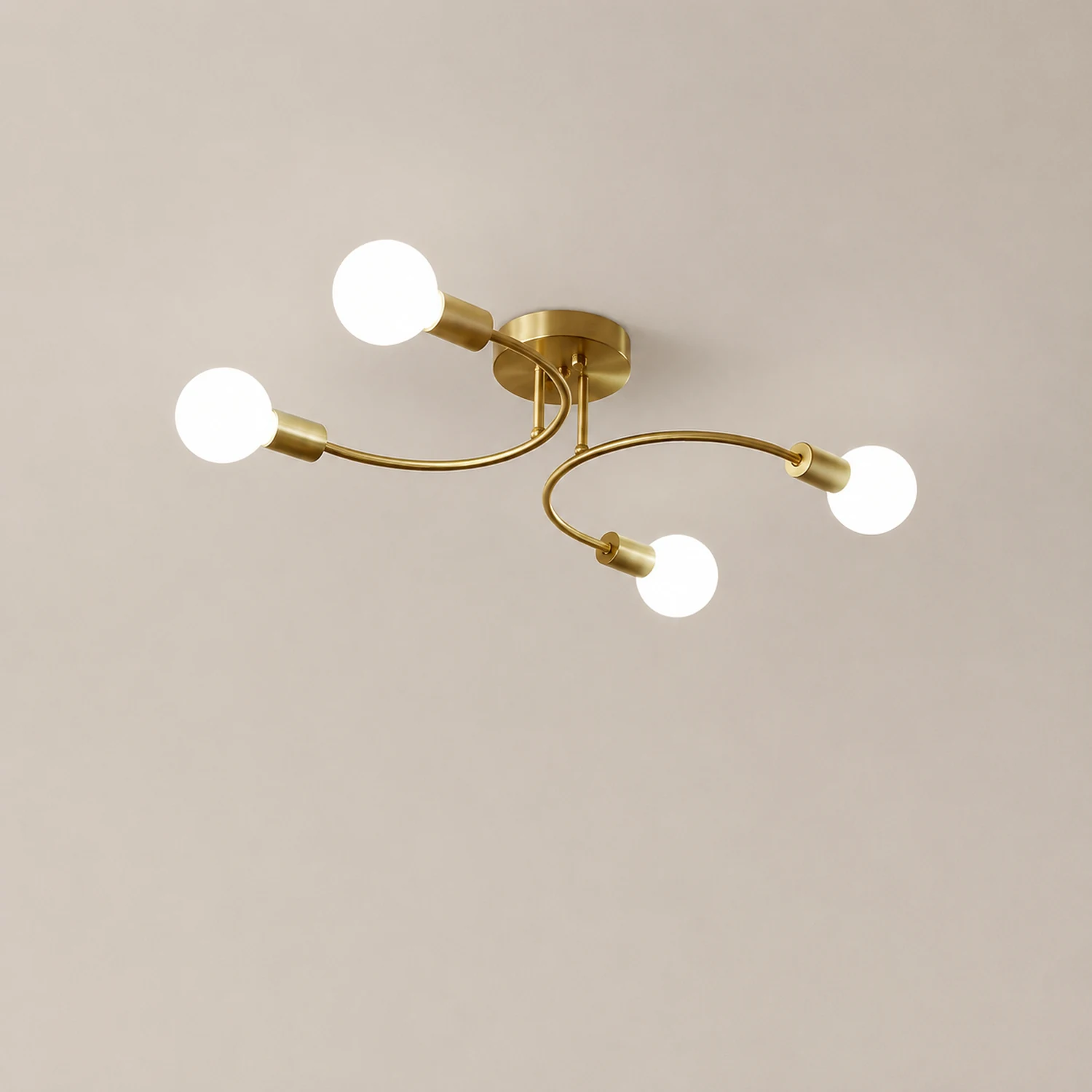 Valentina Moderner Ball Glas LED Pendelleuchter Kronleuchter Deckenleuchte - Lumpaz