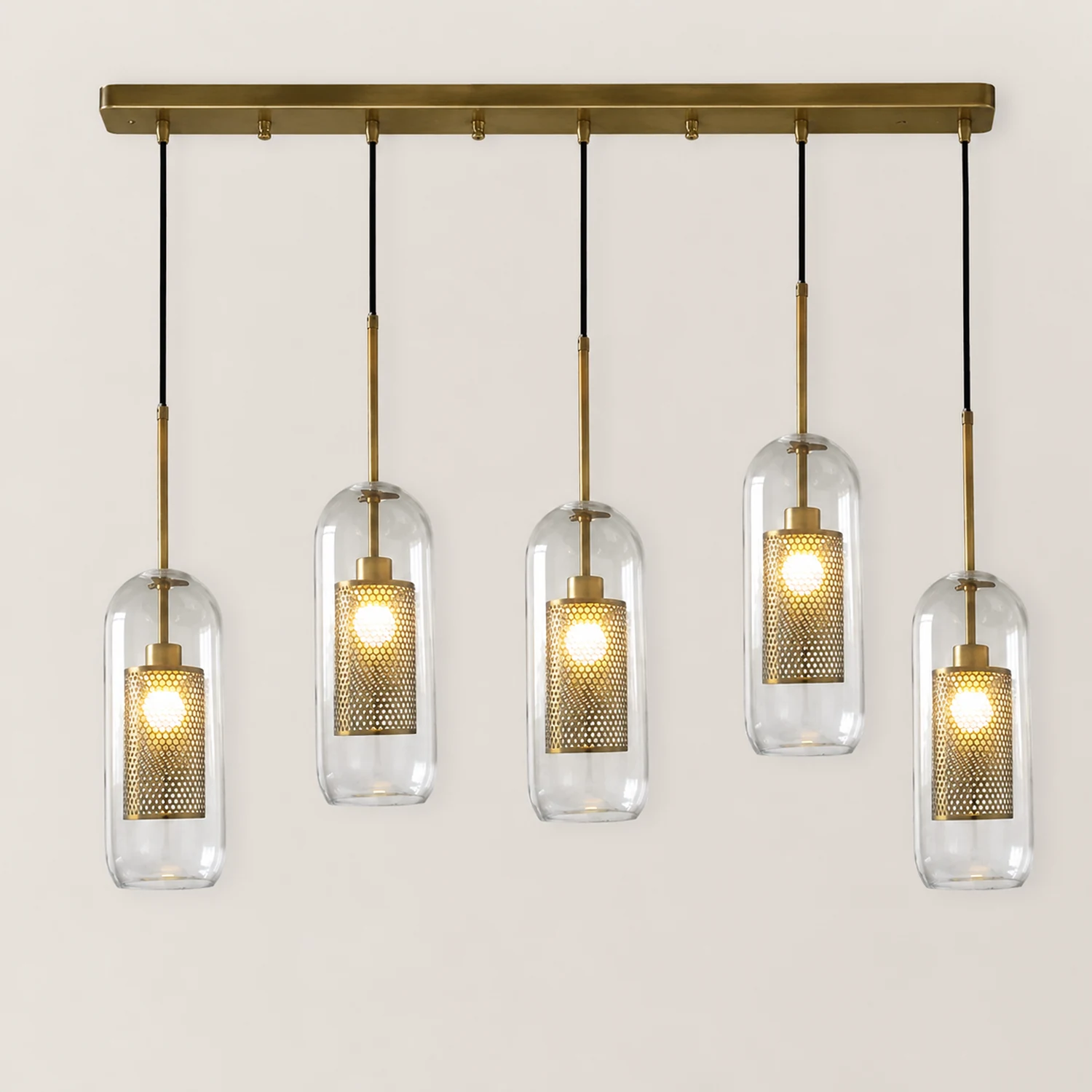 Modern Decor Chiswick Glass Pendant Light - Lumpaz