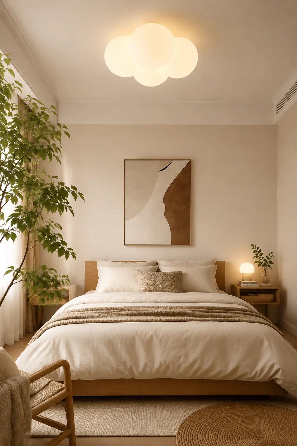 Modern White Cloud Bubbles Ceiling Light - Lumpaz