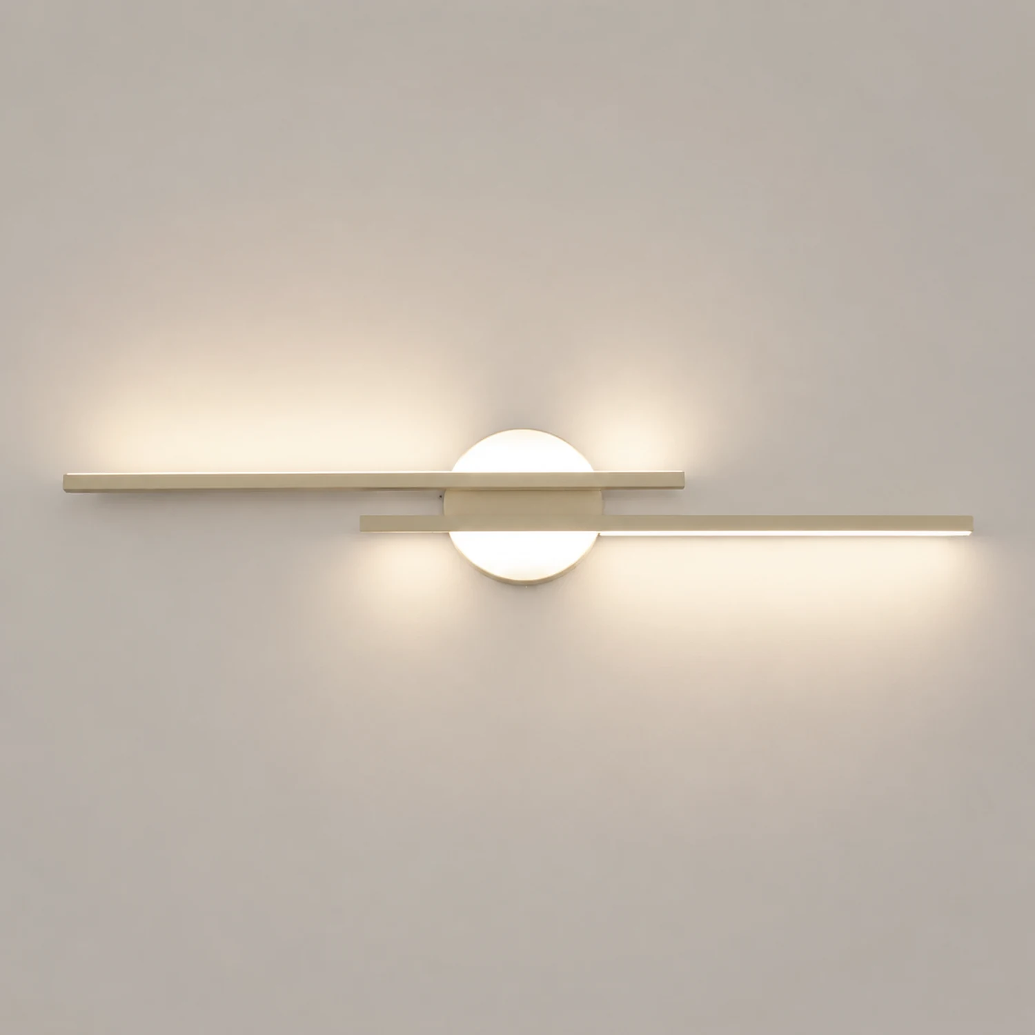 Moderne Minimalistische LED Eisen Wandleuchte für Schlafzimmer - Lumpaz