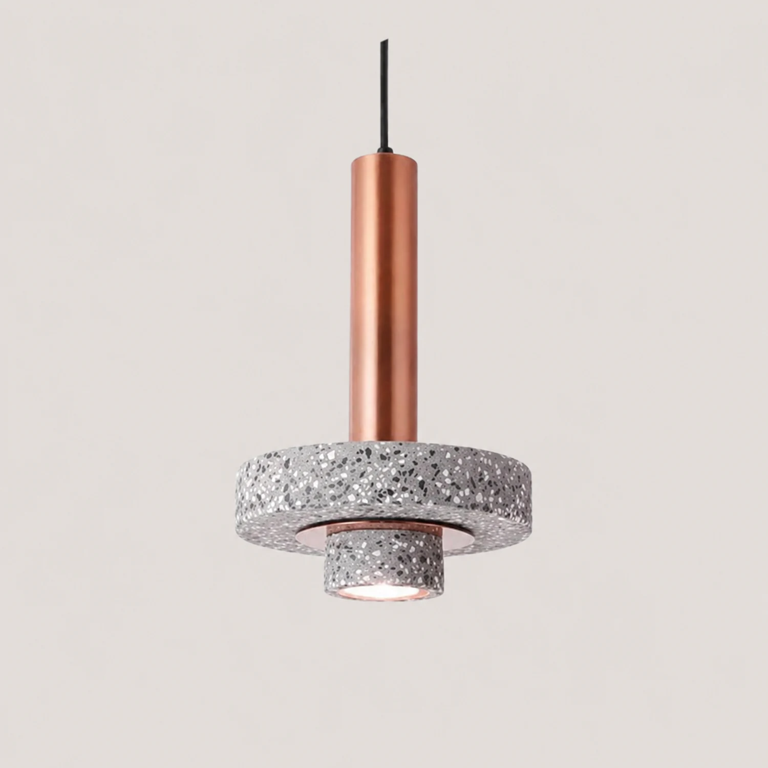 Zaid Pendelleuchte 4 Farben, Terrazzo - Lumpaz