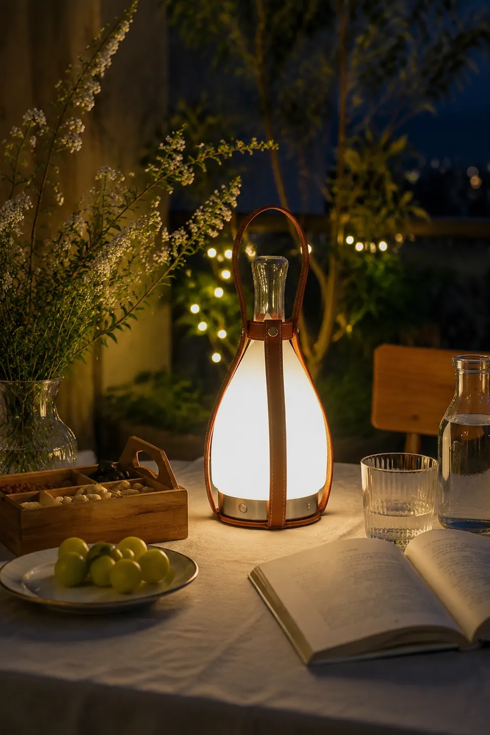 Bell Portable Built-in Battery Table Lamp - Lumpaz