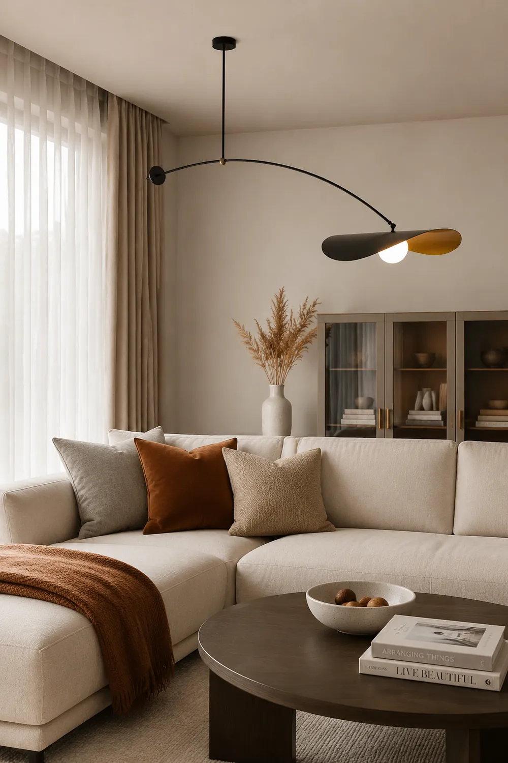 Carins Pendelleuchte 3 Farbe - Lumpaz