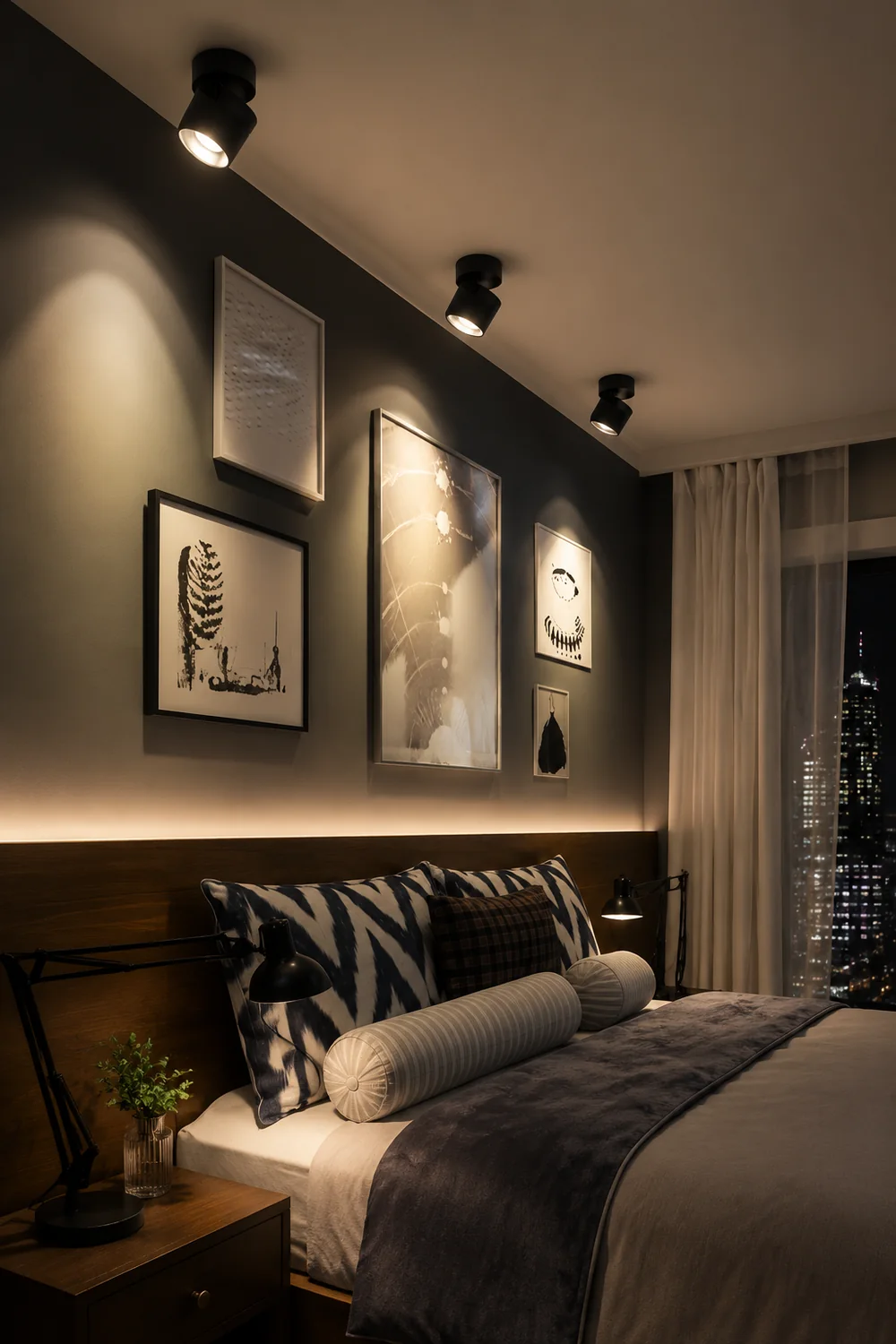 Novak LED Deckenstrahler Aufbau Downlight für Wohnzimmer & Korridor - Lumpaz