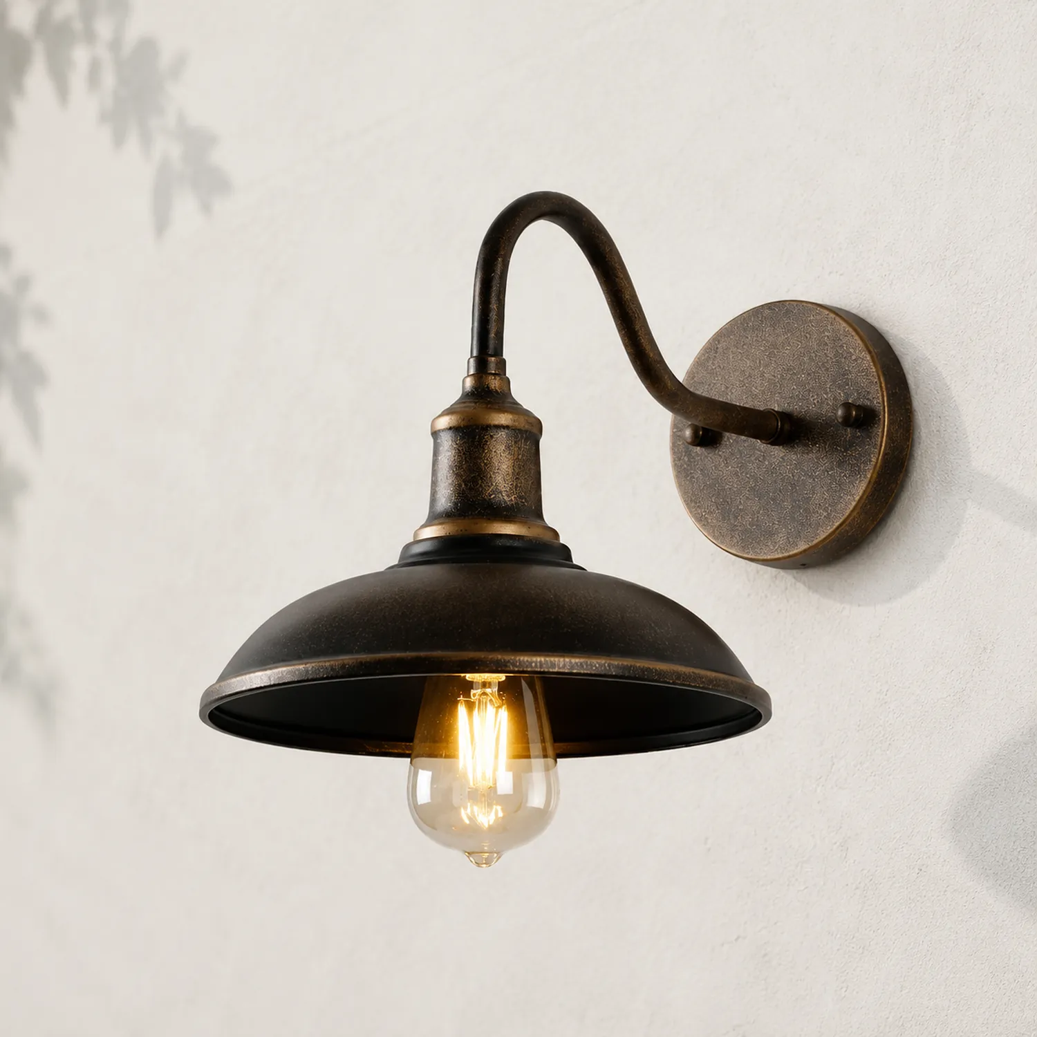 Alessio Außeneinsatz Wandleuchte, 2 Farben, ∅25/29CM - Lumpaz