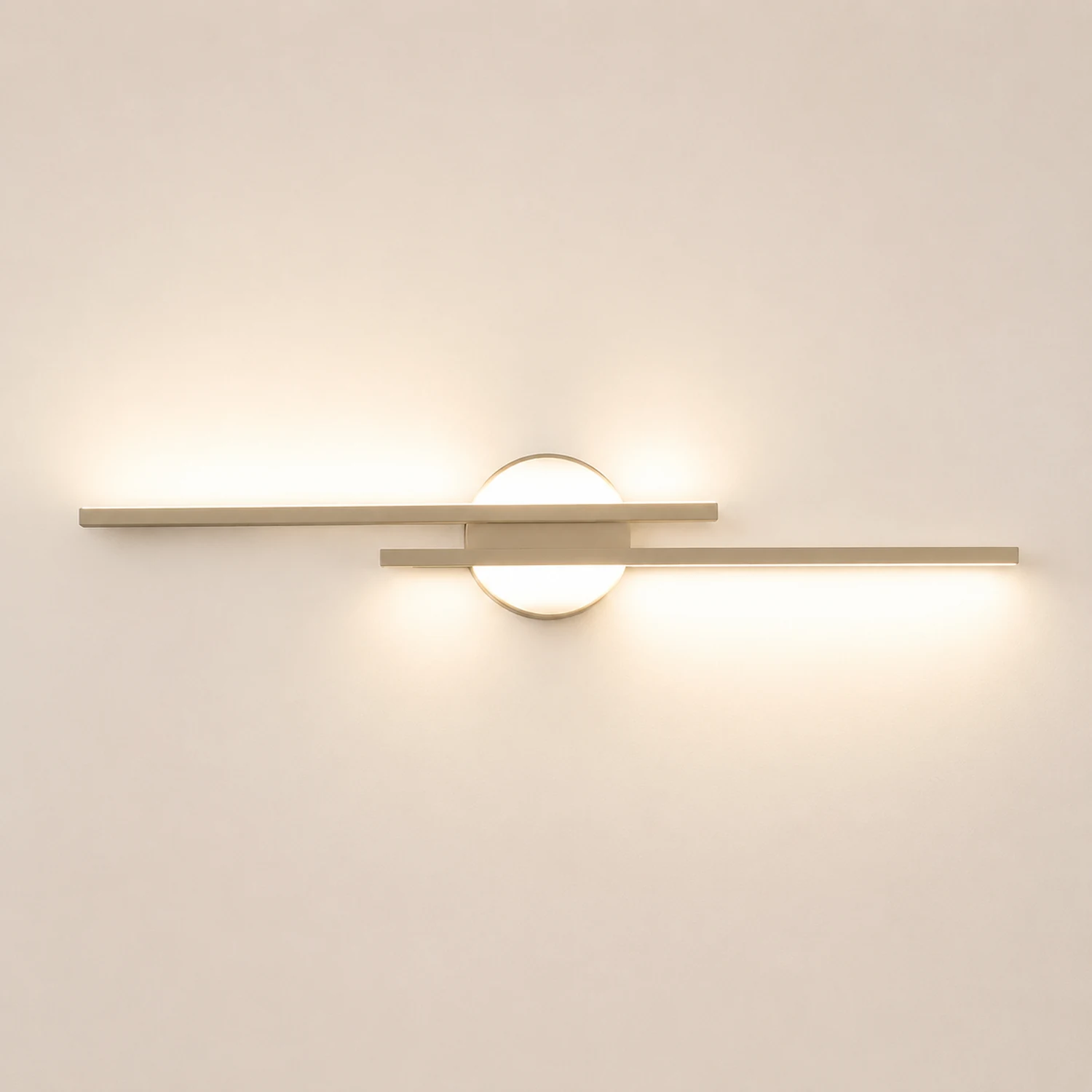 Moderne Minimalistische LED Eisen Wandleuchte für Schlafzimmer - Lumpaz