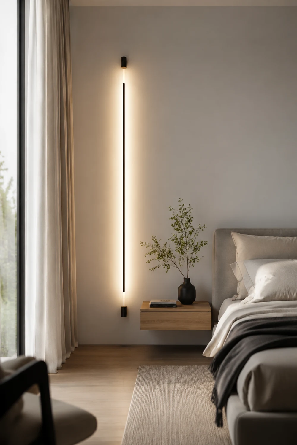 Slim line Cabinet Stand Lamp - Lumpaz