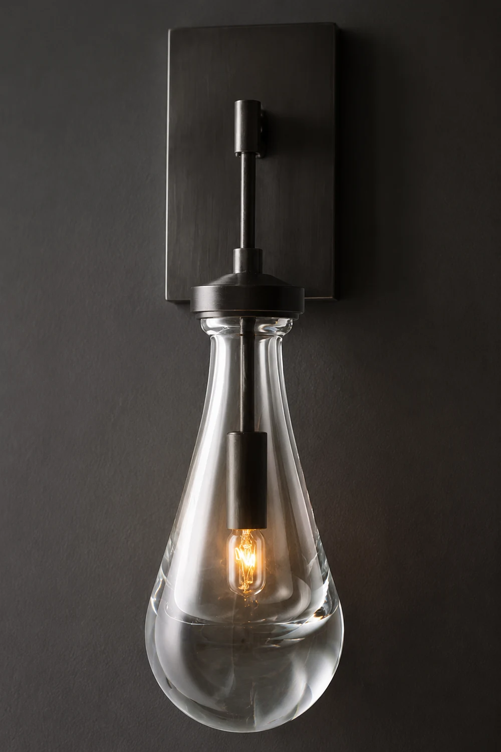 Art Creative Short Raindrop Wall Light For Dining Room - Lumpaz