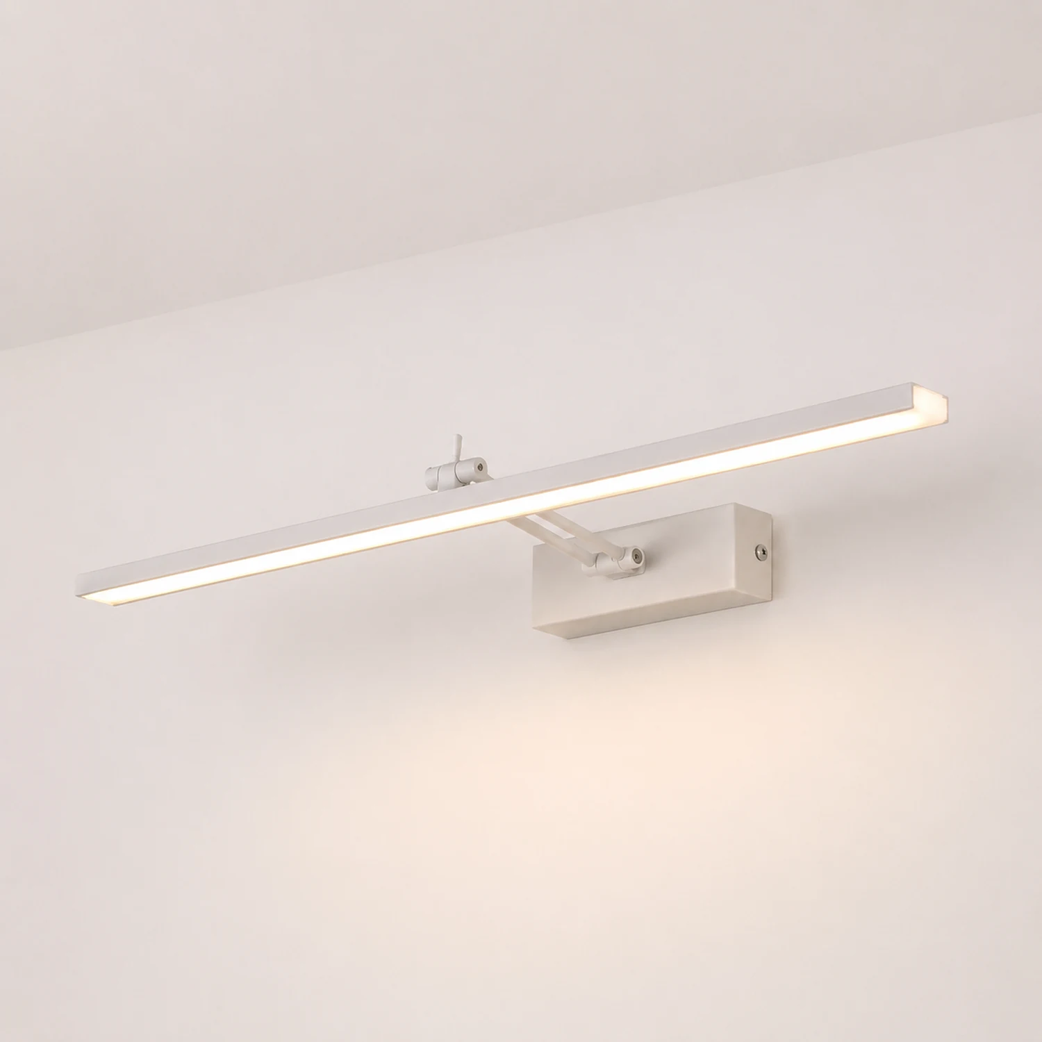 Edge Spiegelfront Waschtisch-Wandleuchte, 2 Farbe, L40/50/60/70CM - Lumpaz