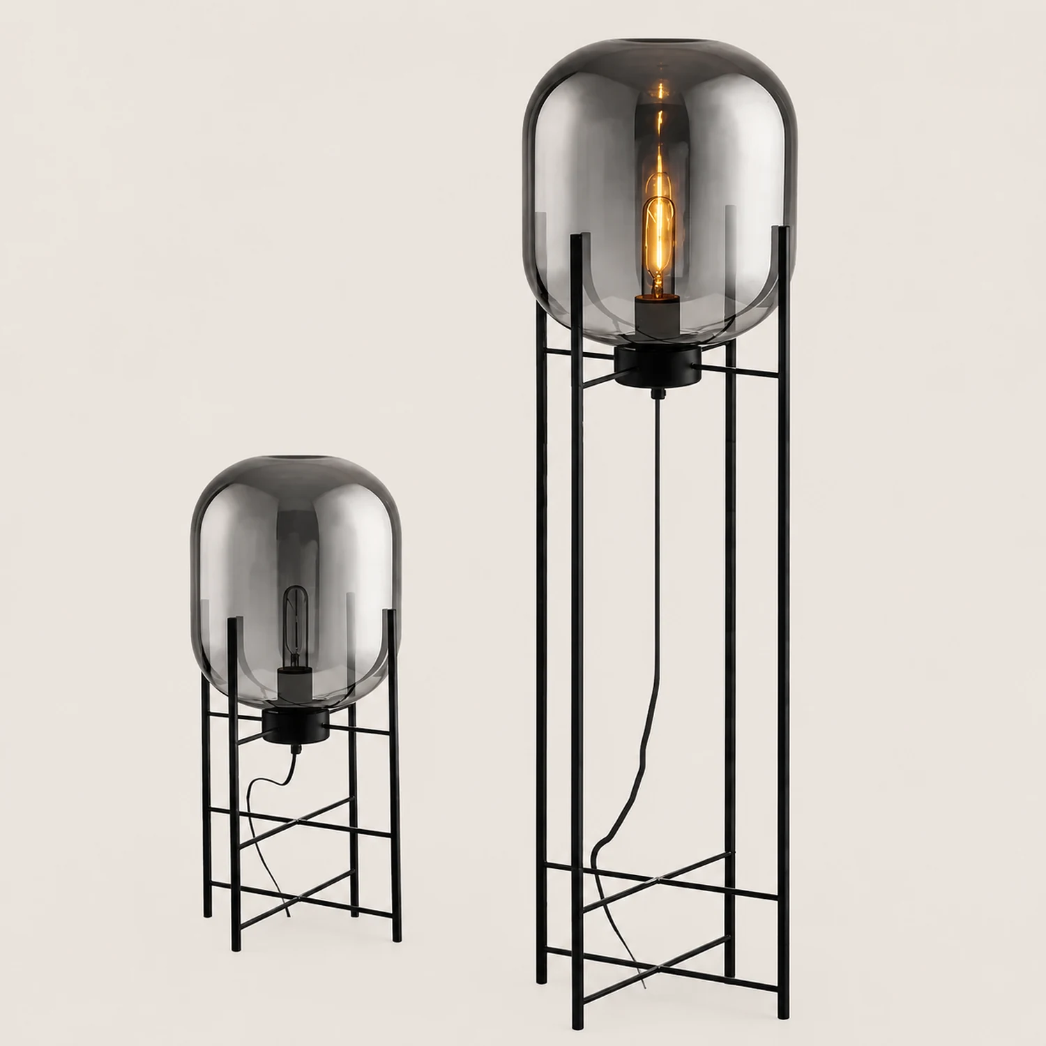 Postmodern Designer Glass Floor Lamp - Lumpaz