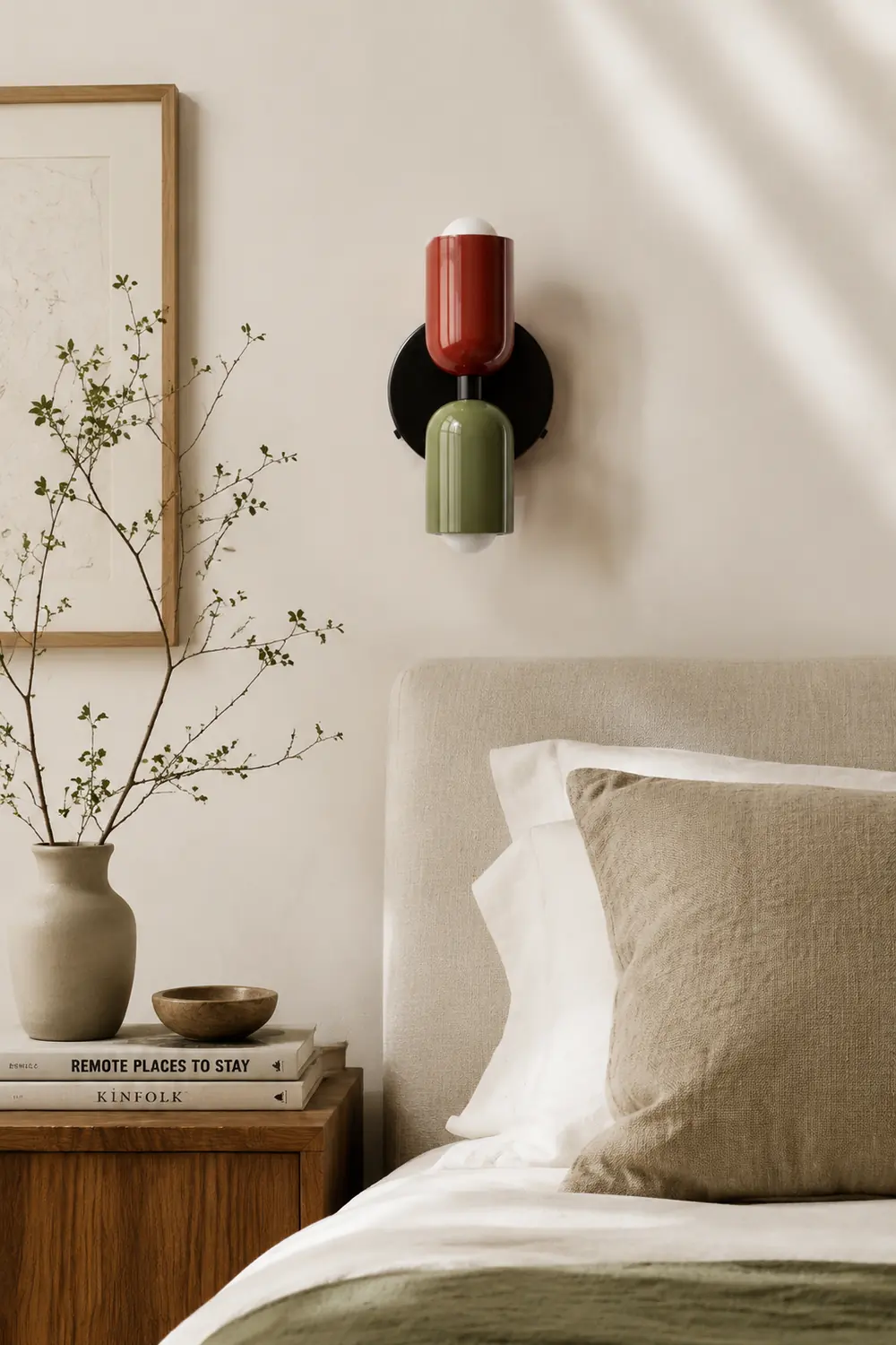 Modern Short Double Head Wall Light - Lumpaz