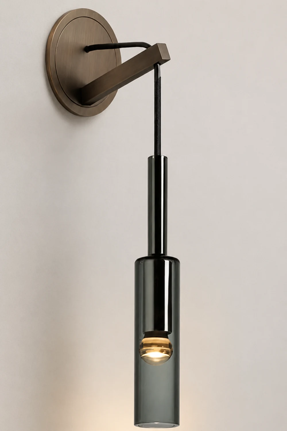 Nordic Creative Wine Bottle Wall Lamp For Living Room - Lumpaz