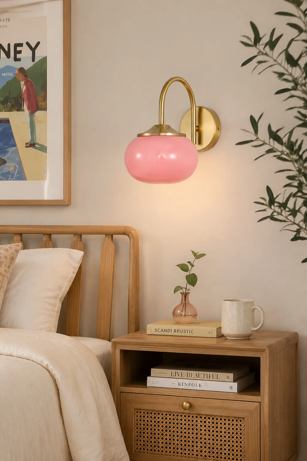 Marshmallow Sconce Bedroom Wall Lamp - Lumpaz