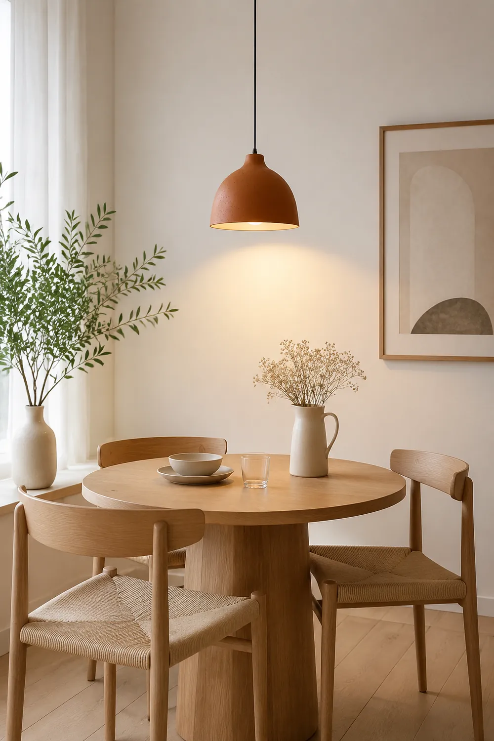 Resin Bowl Pendant Lamp Rustic Pendant Lighting - Lumpaz