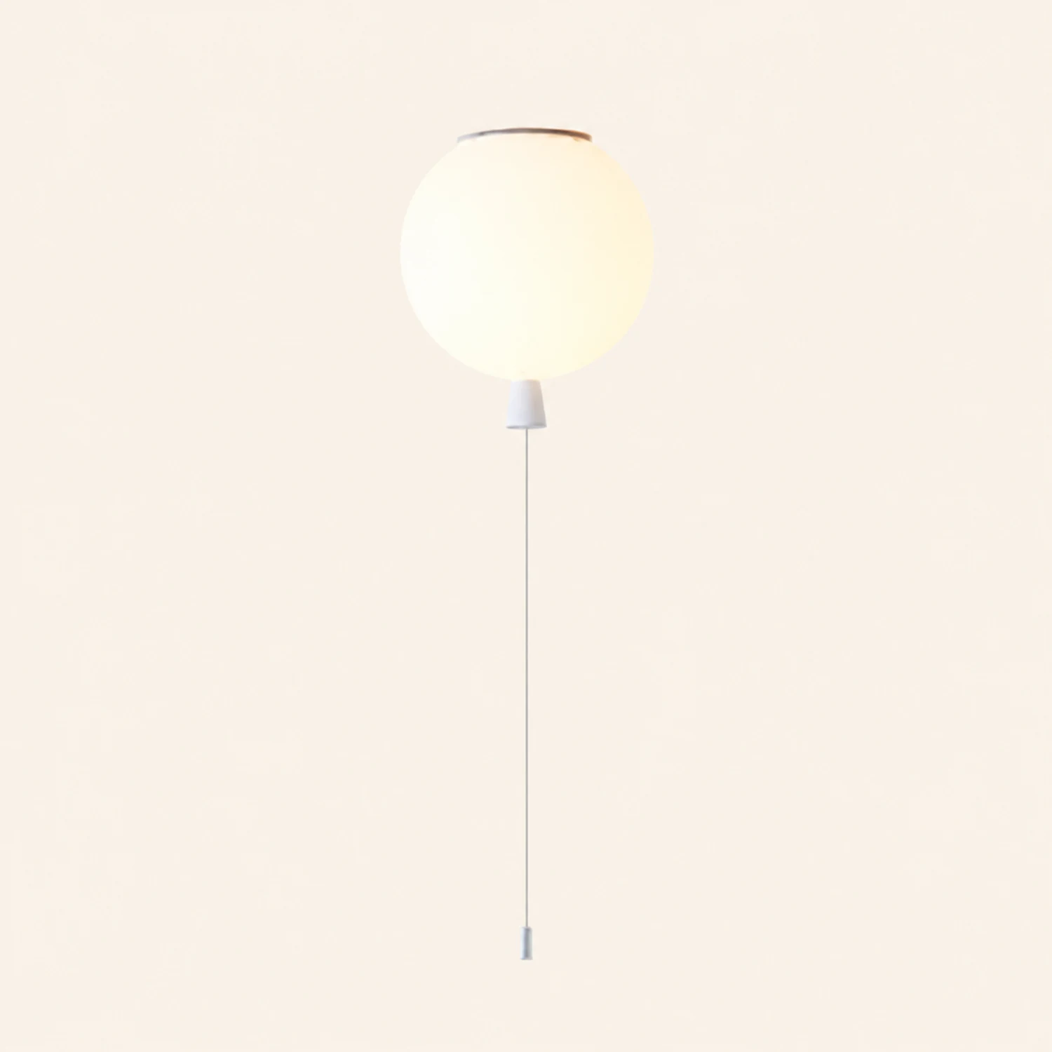 Fateh Matted Ballon Flush Mount Deckenleuchte 5 Farbe, ∅20/25/30 /35CM - Lumpaz