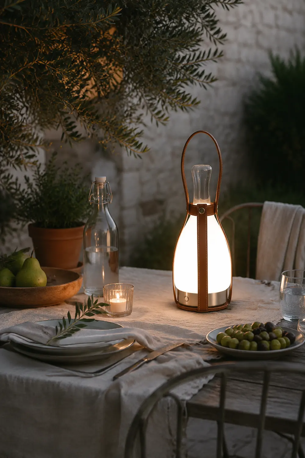 Bell Portable Built-in Battery Table Lamp - Lumpaz
