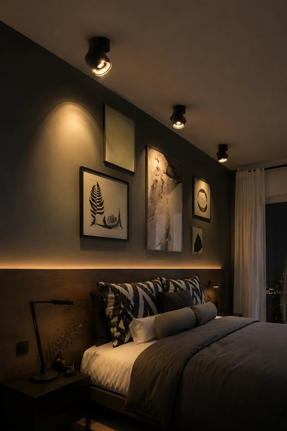 Novak LED Deckenstrahler Aufbau Downlight für Wohnzimmer & Korridor - Lumpaz