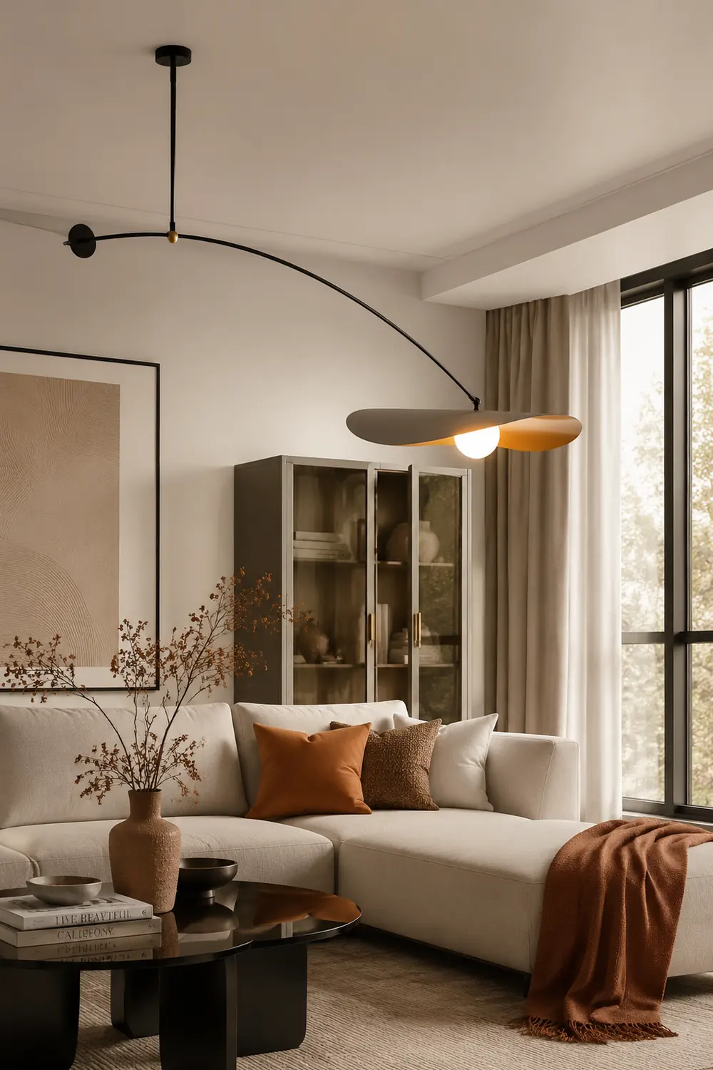 Carins Pendelleuchte 3 Farbe - Lumpaz