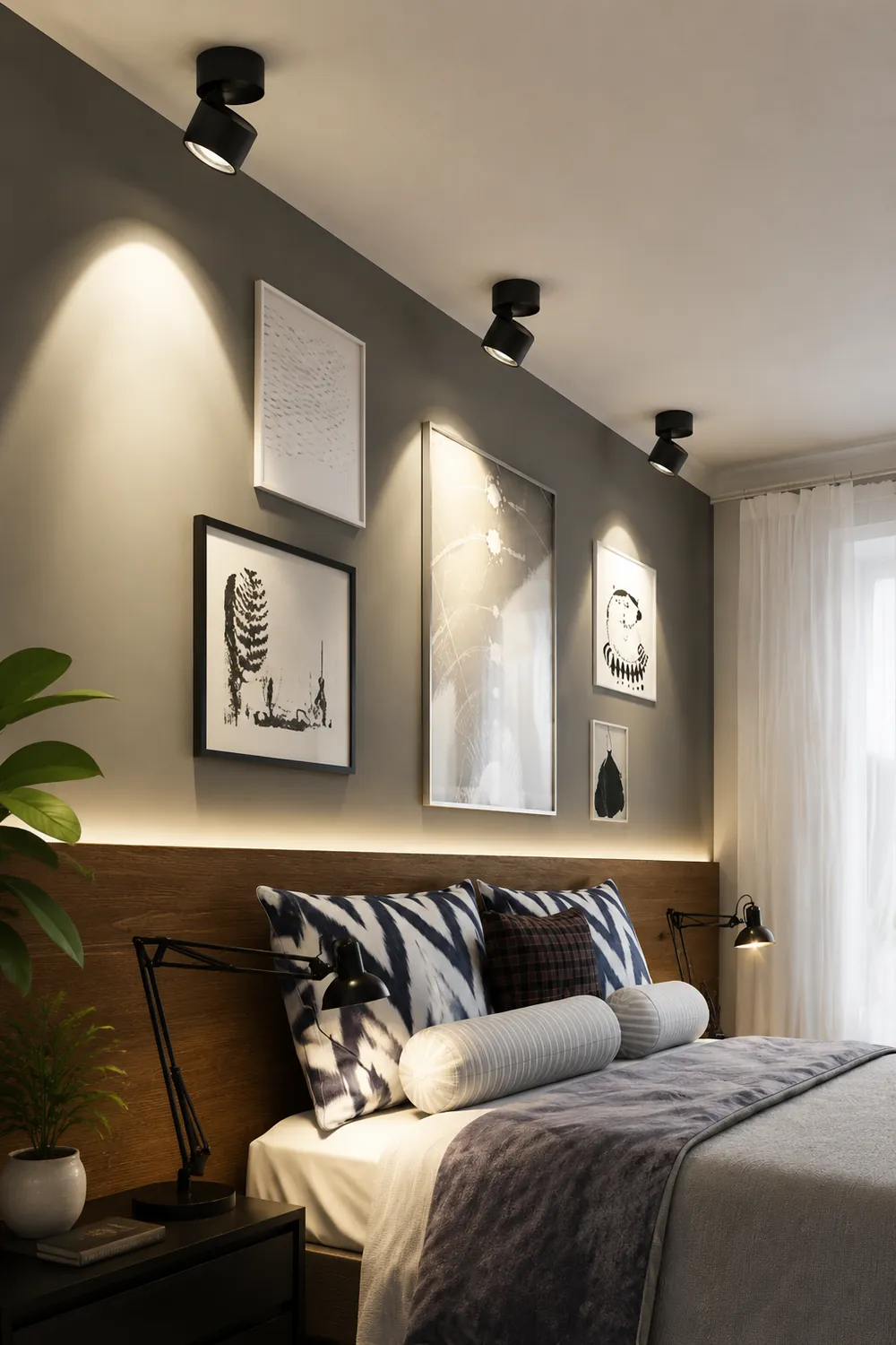 Novak LED Deckenstrahler Aufbau Downlight für Wohnzimmer & Korridor - Lumpaz