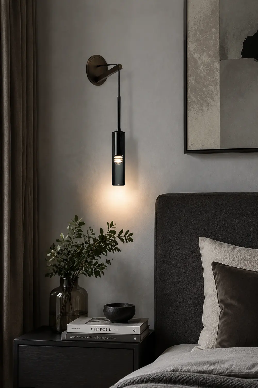 Nordic Creative Wine Bottle Wall Lamp For Living Room - Lumpaz