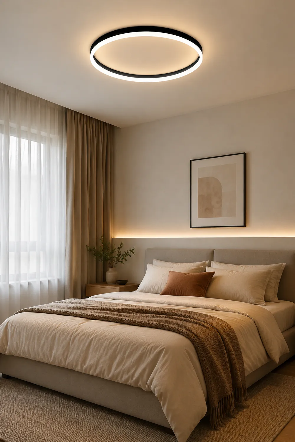 Arisha Deckenleuchte Ring Dimmbar, ∅40/50CM - Lumpaz