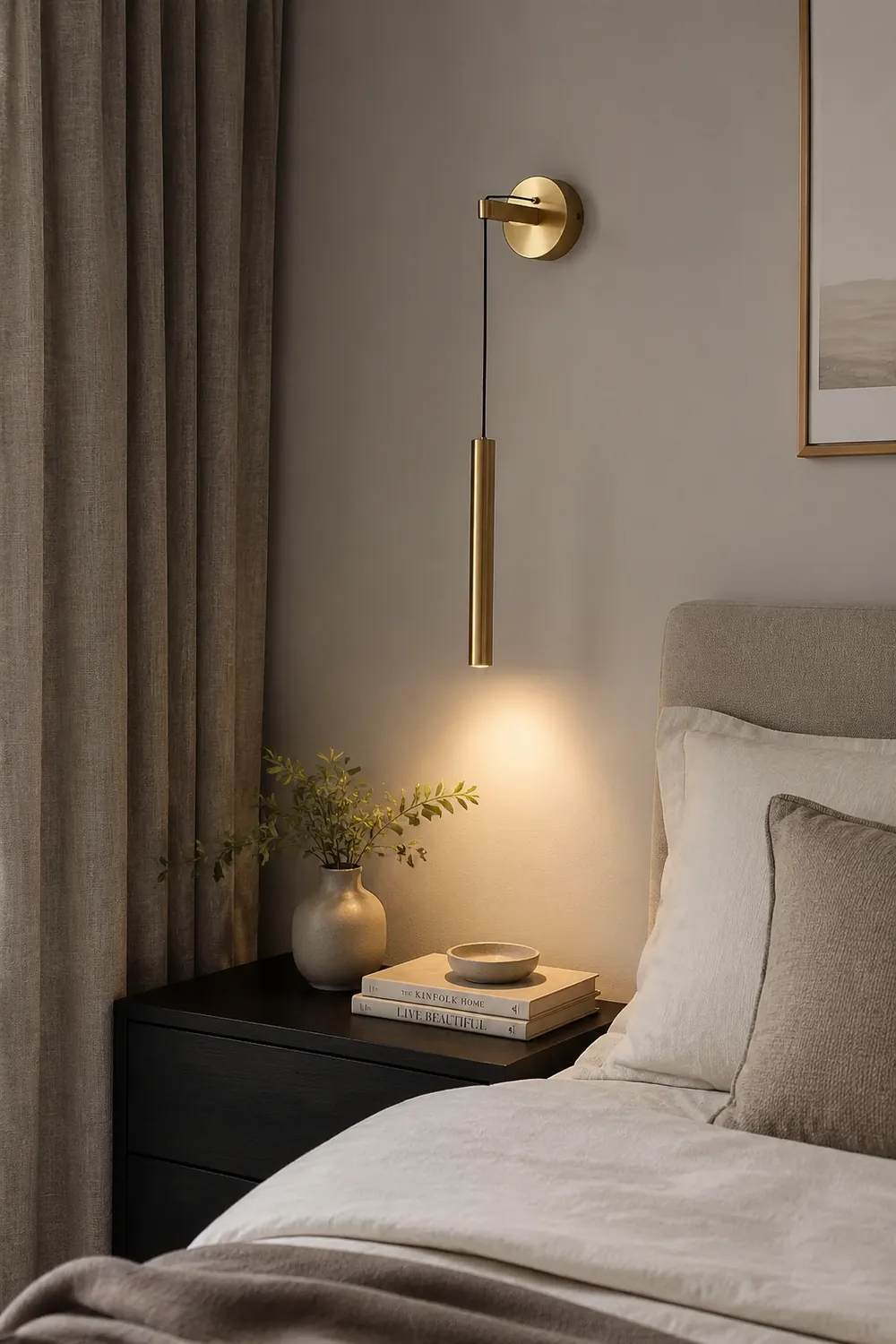 Brass Line Wall Light - Lumpaz