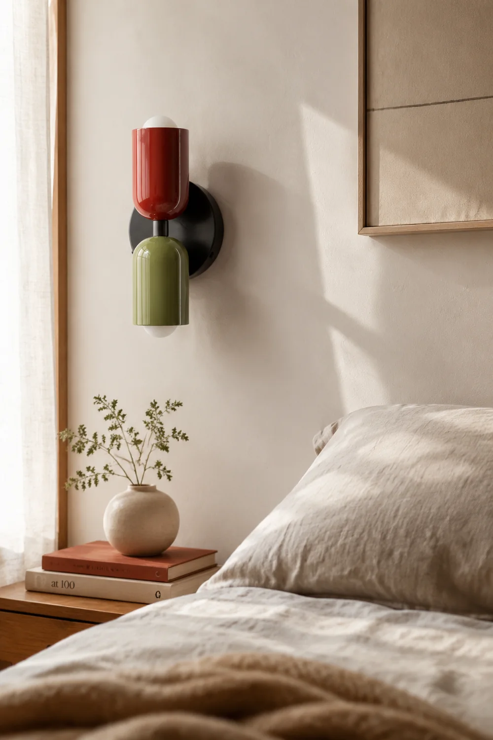 Modern Short Double Head Wall Light - Lumpaz