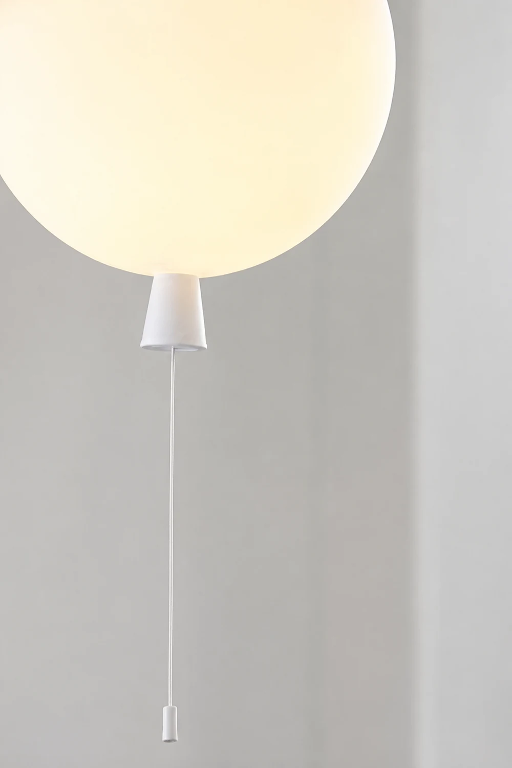 Fateh Matted Ballon Flush Mount Deckenleuchte 5 Farbe, ∅20/25/30 /35CM - Lumpaz
