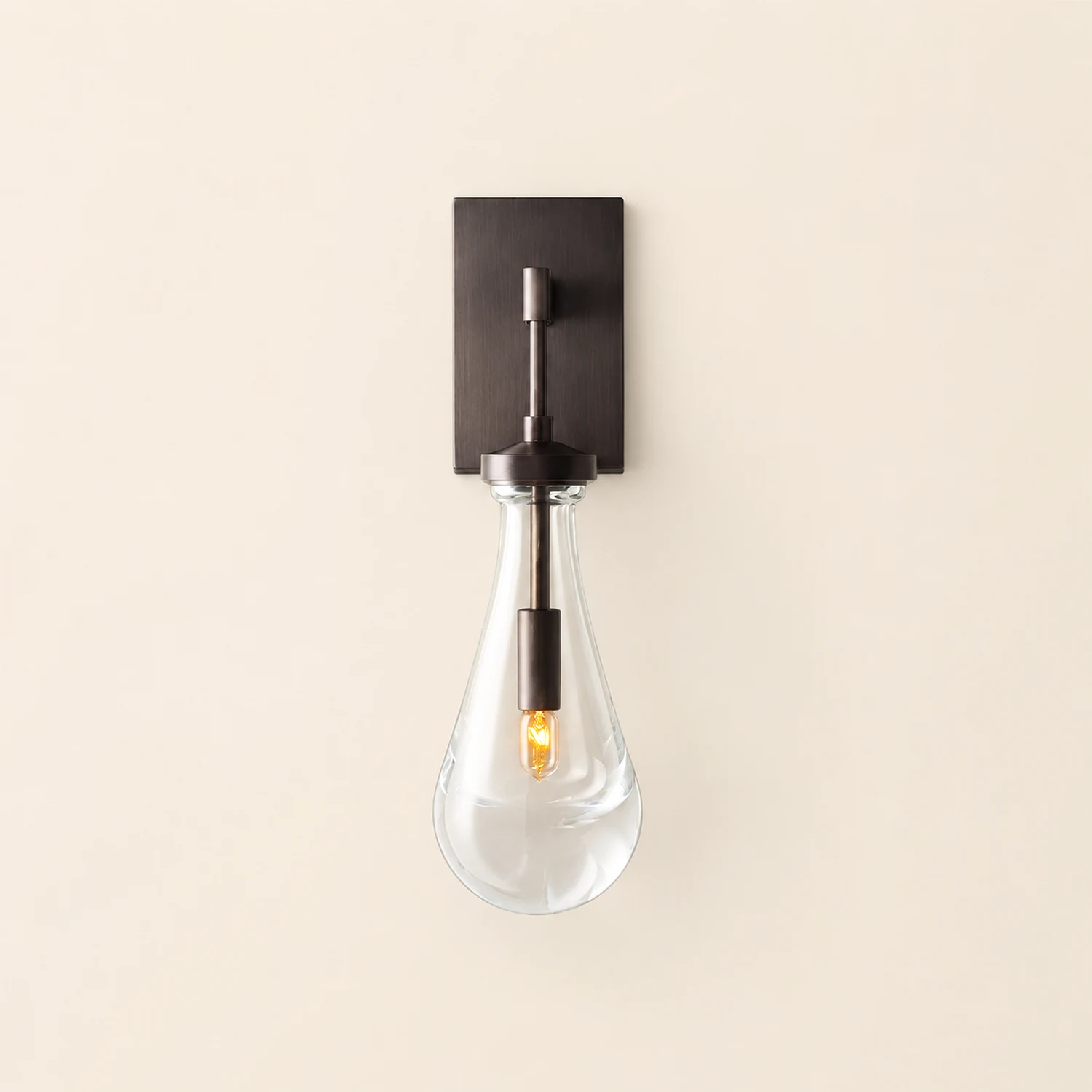 Art Creative Short Raindrop Wall Light For Dining Room - Lumpaz