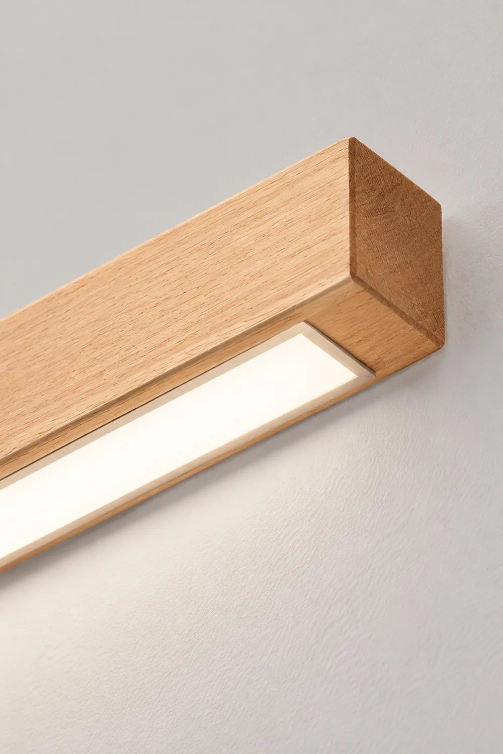 Edge Deckenleuchte, Holz 60/100cm - Lumpaz