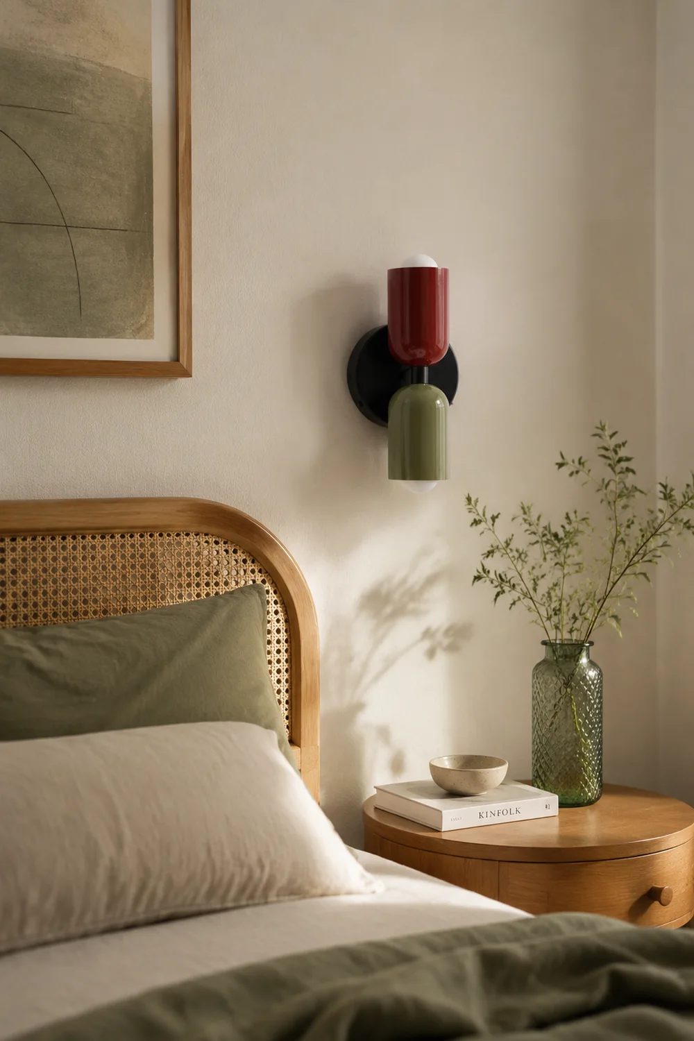 Modern Short Double Head Wall Light - Lumpaz