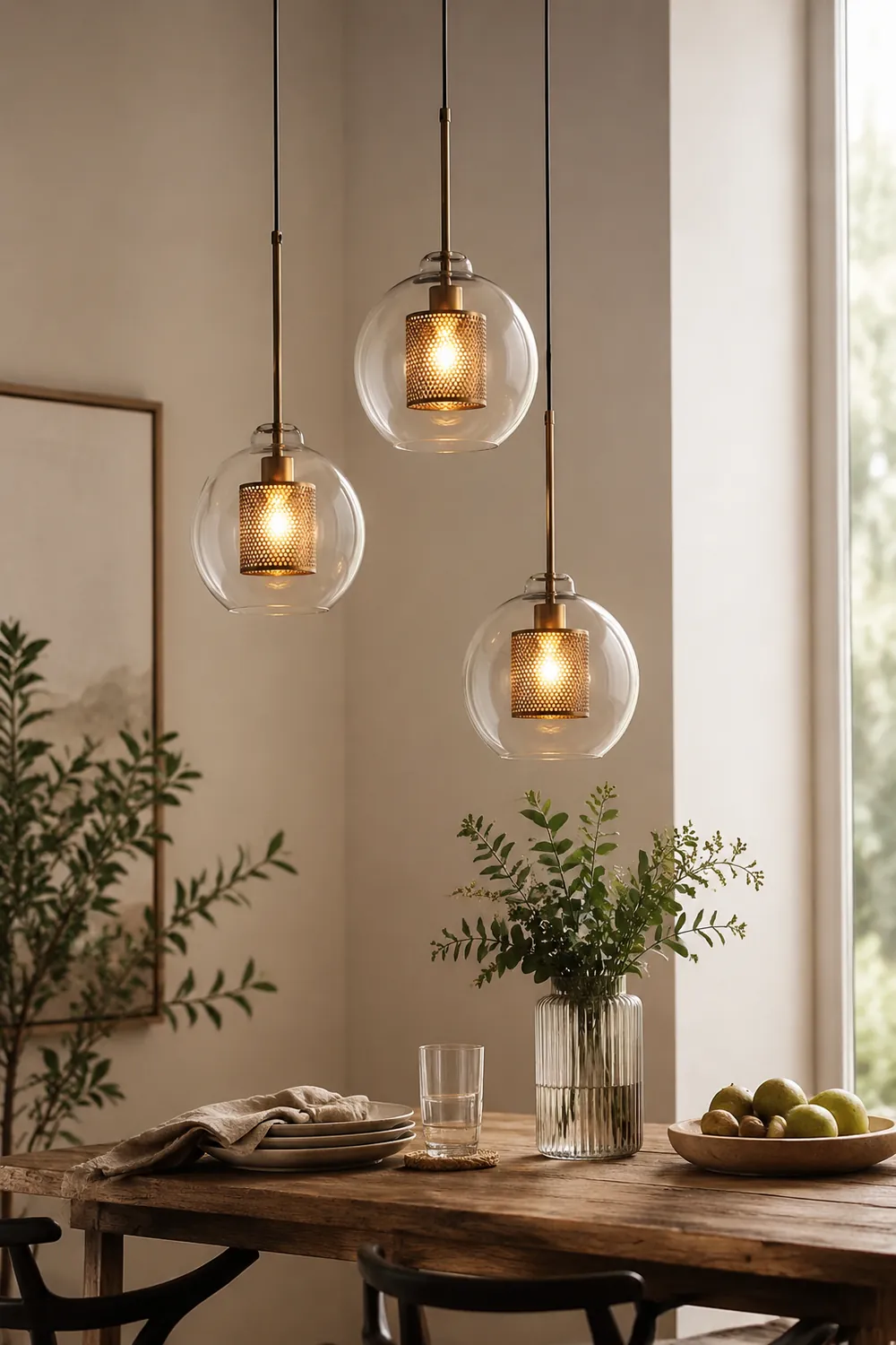Modern Decor Chiswick Glass Pendant Light - Lumpaz