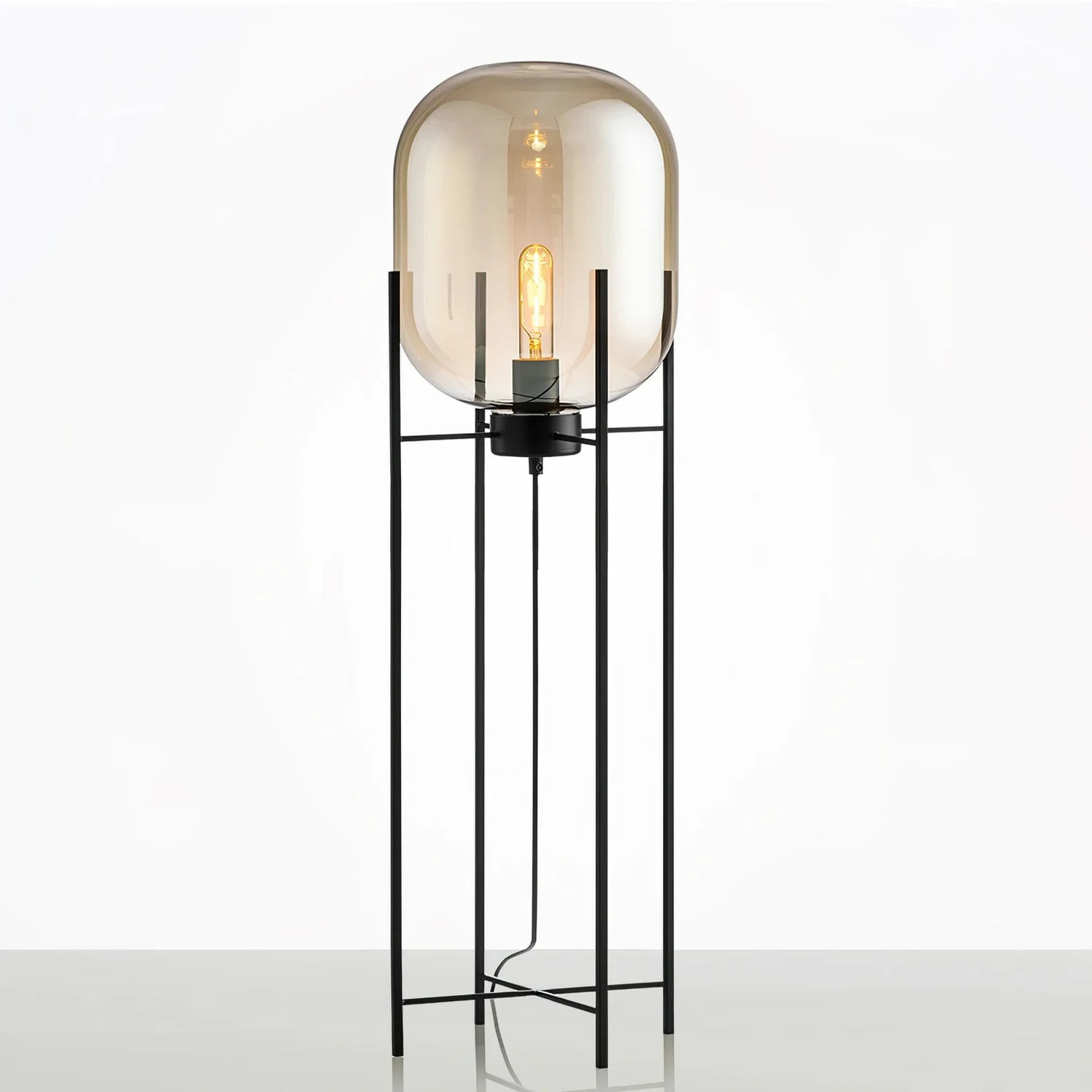 Postmodern Designer Glass Floor Lamp - Lumpaz