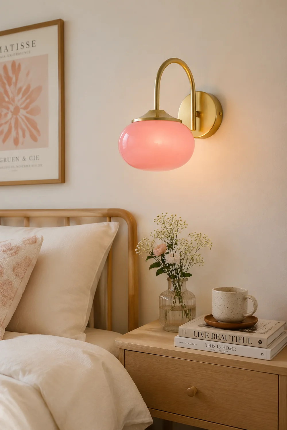 Marshmallow Sconce Bedroom Wall Lamp - Lumpaz