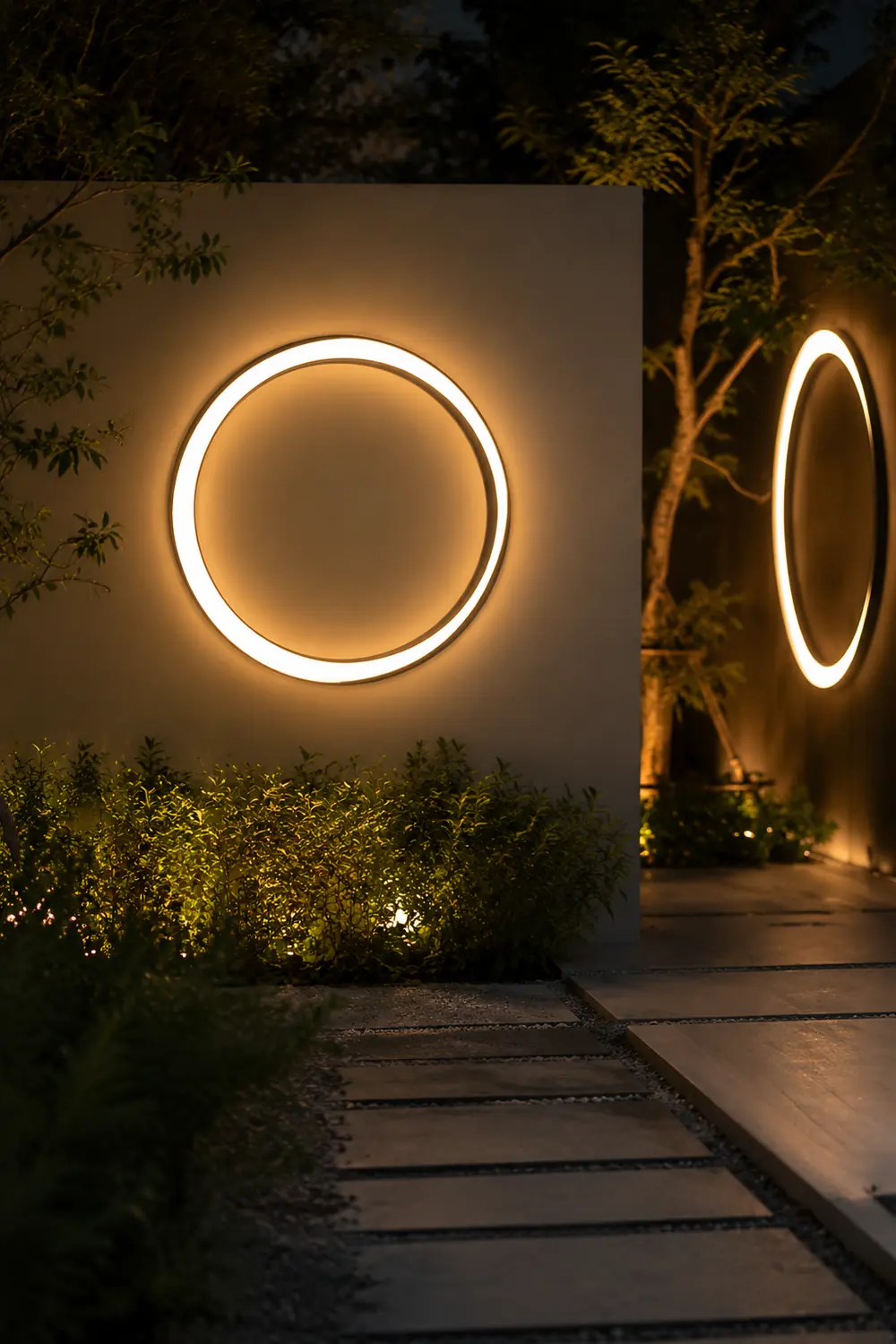 Postmorderne Wasserdichte LED Wandleuchten für Garten, Außenbereich - Lumpaz