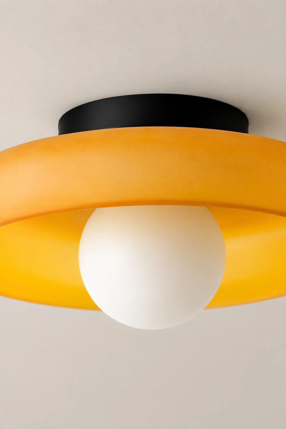 Modern Round Flush Mount Kitchen Ceiling Light - Lumpaz