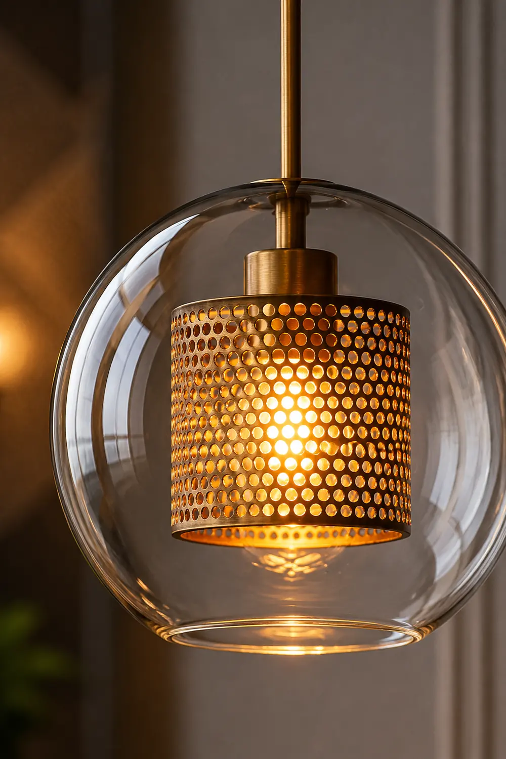 Modern Decor Chiswick Glass Pendant Light - Lumpaz