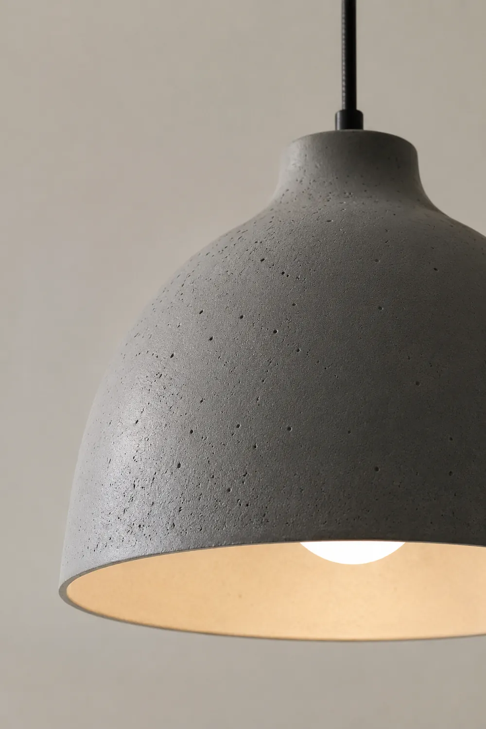 Resin Bowl Pendant Lamp Rustic Pendant Lighting - Lumpaz