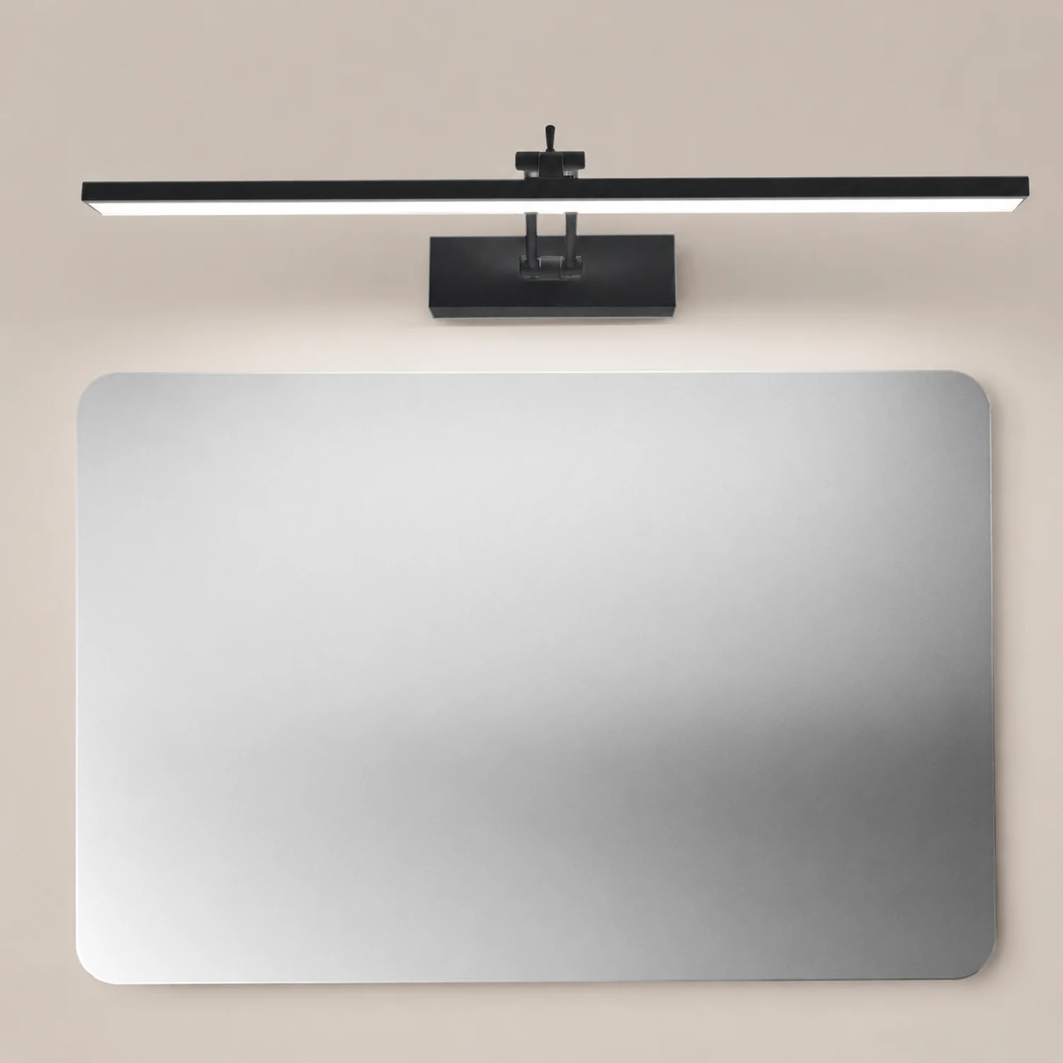 Edge Spiegelfront Waschtisch-Wandleuchte, 2 Farbe, L40/50/60/70CM - Lumpaz