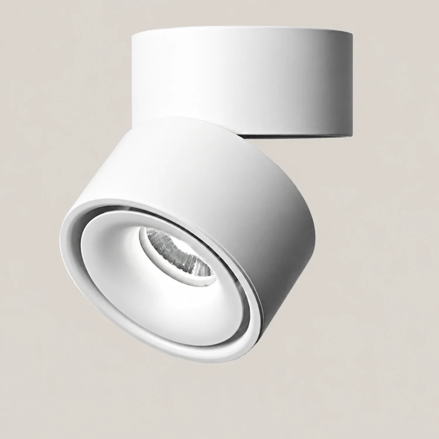 Novak LED Deckenstrahler Aufbau Downlight für Wohnzimmer & Korridor - Lumpaz