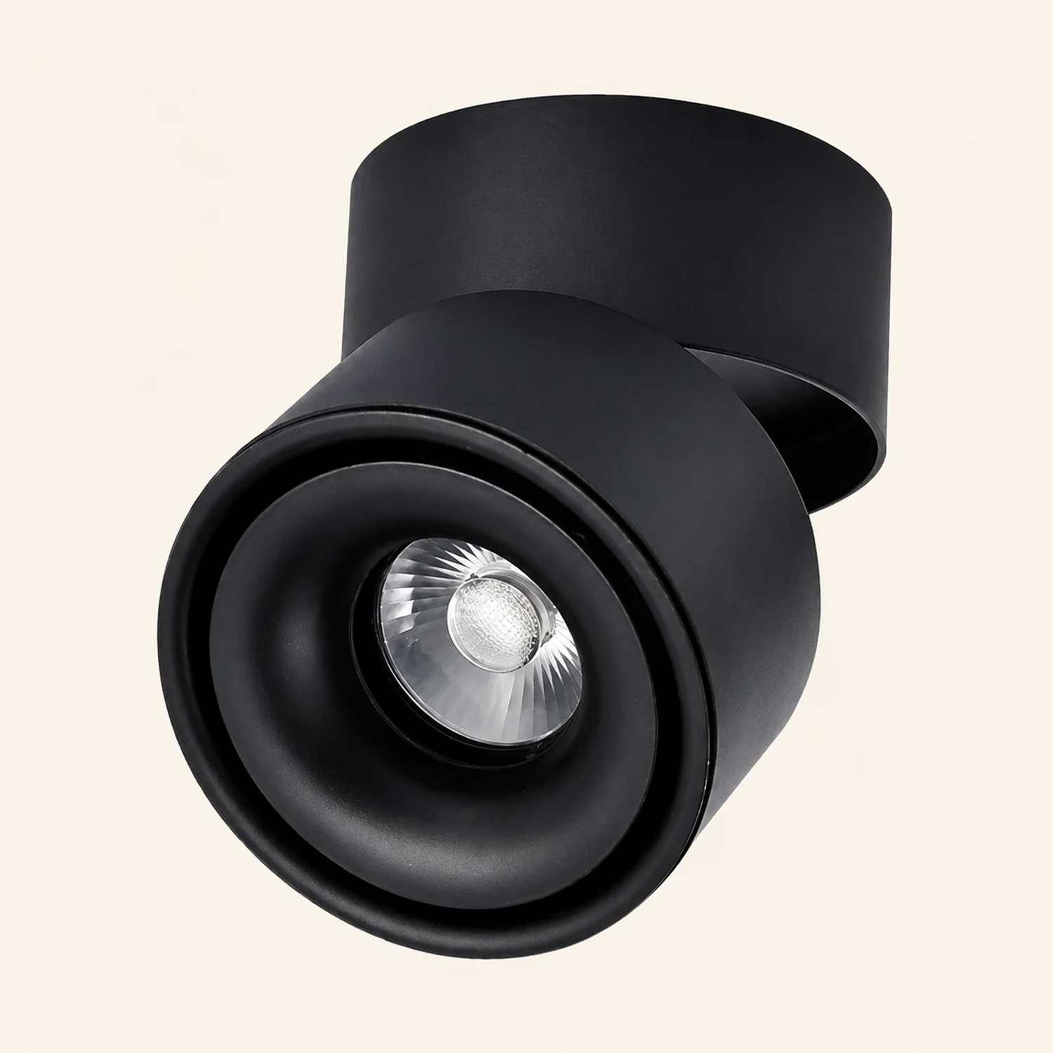 Novak LED Deckenstrahler Aufbau Downlight für Wohnzimmer & Korridor - Lumpaz