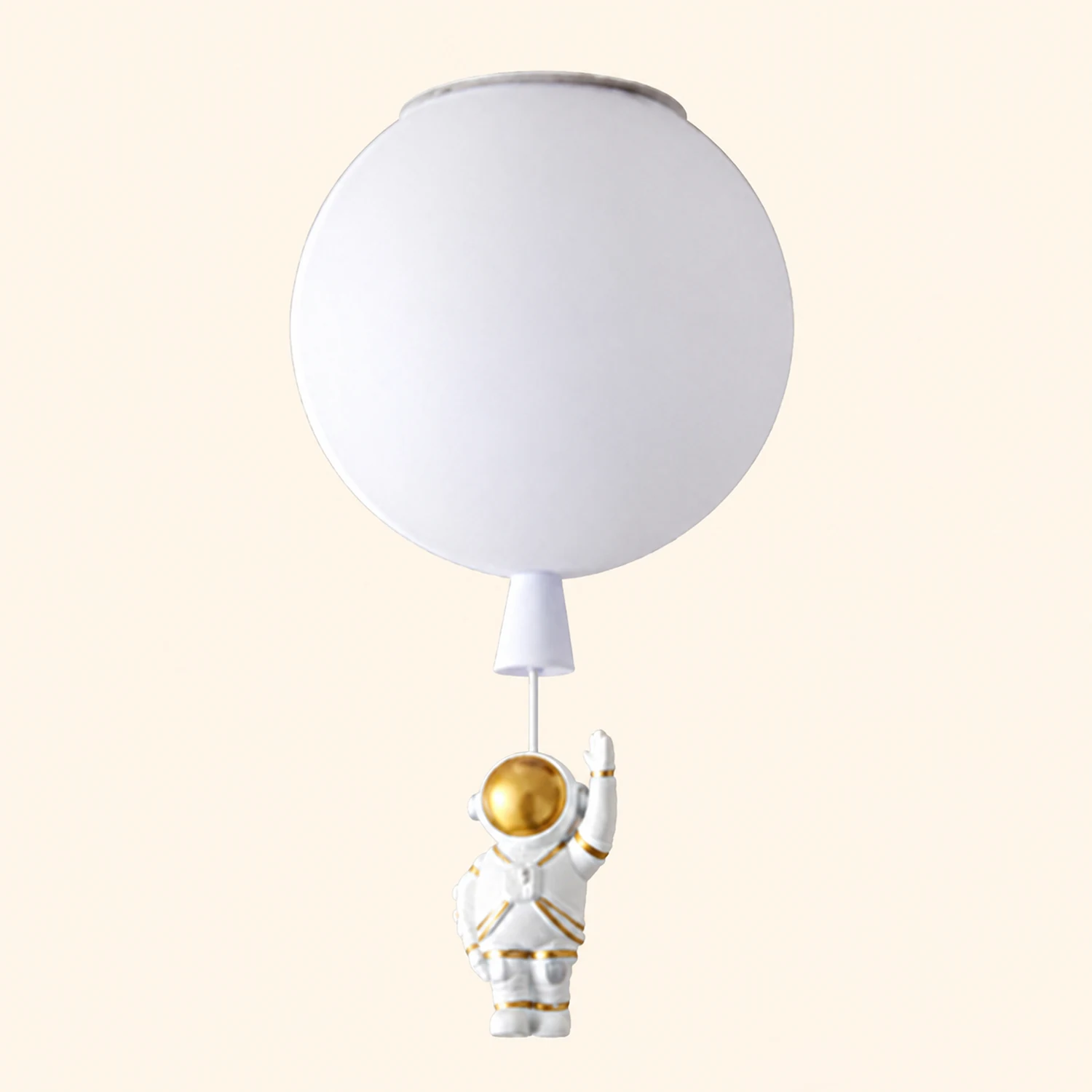 Fateh Astronaut Balloon Flush Mount Deckenleuchte 8 Farben, ∅25/30/35cm - Lumpaz