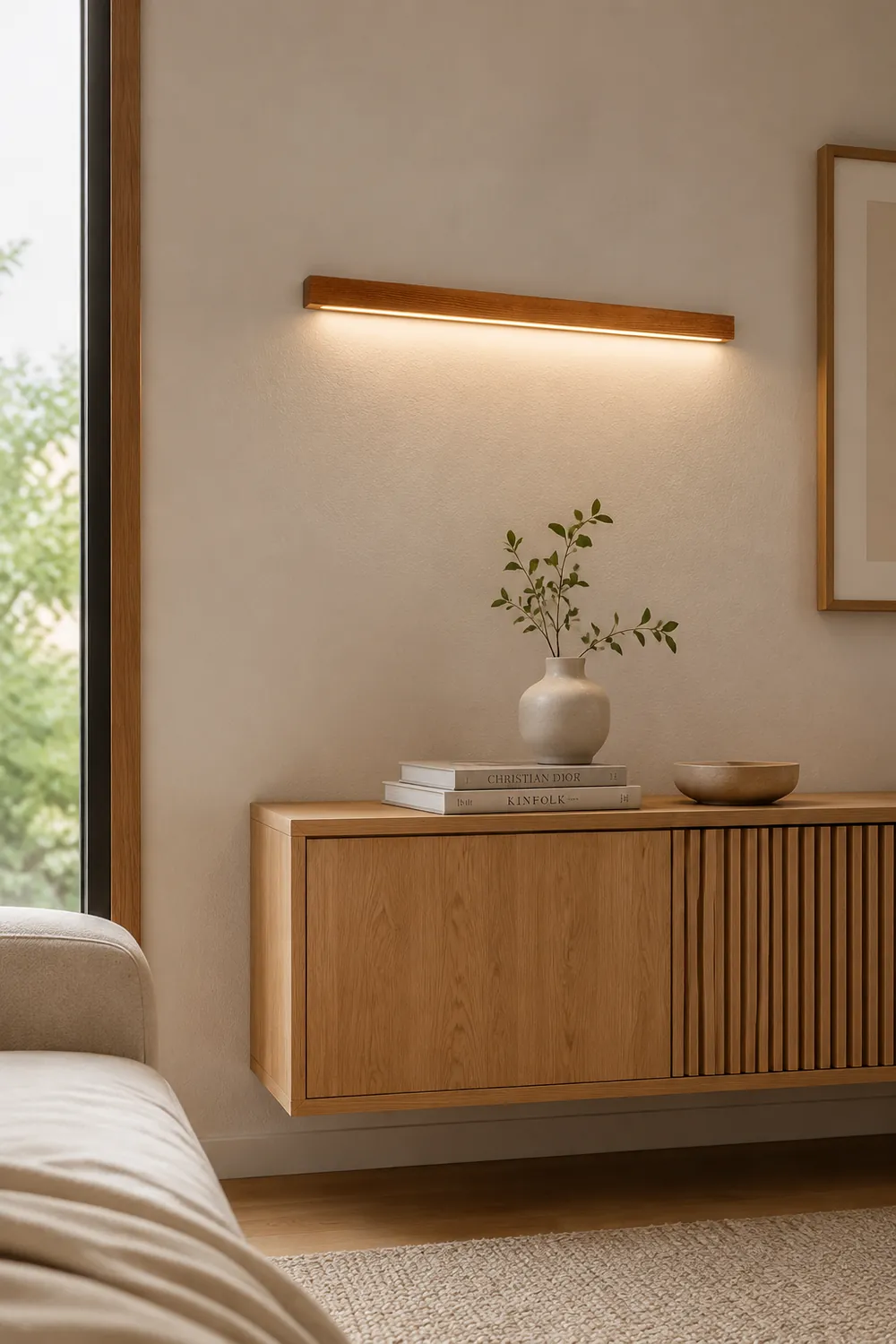 Ozawa Wandleuchte Dimmbar, L60/80/100/120CM - Lumpaz