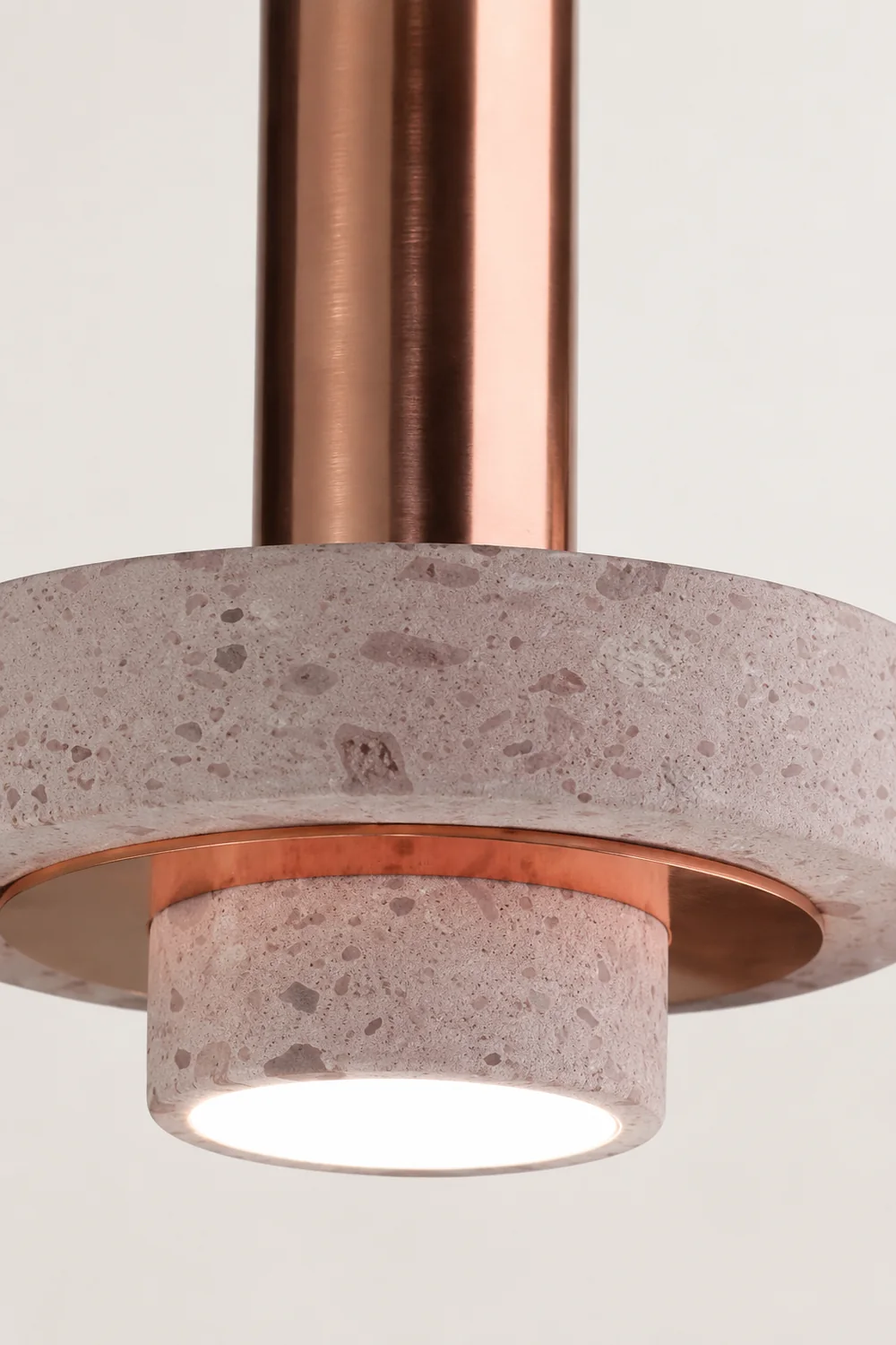 Zaid Pendelleuchte 4 Farben, Terrazzo - Lumpaz