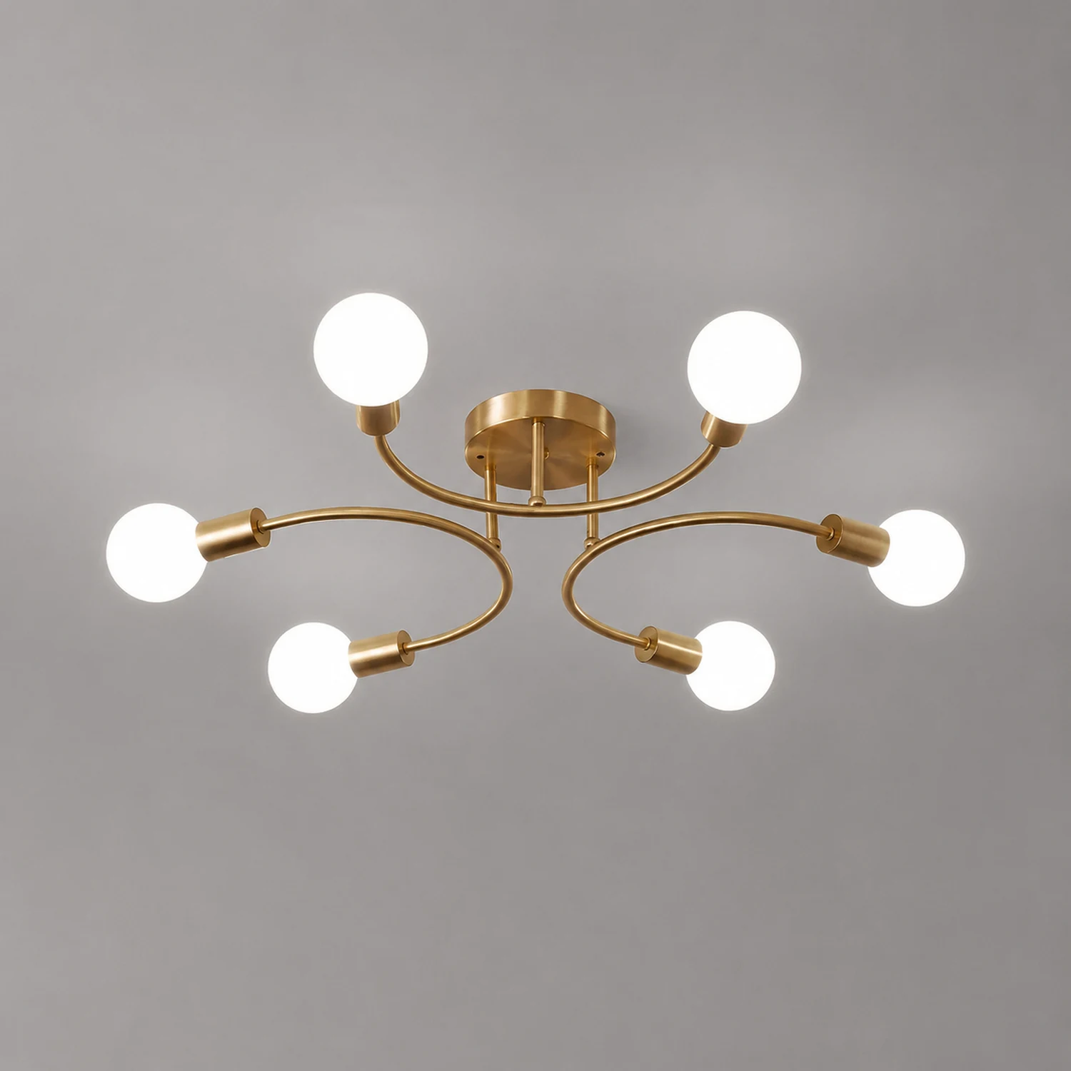 Valentina Moderner Ball Glas LED Pendelleuchter Kronleuchter Deckenleuchte - Lumpaz