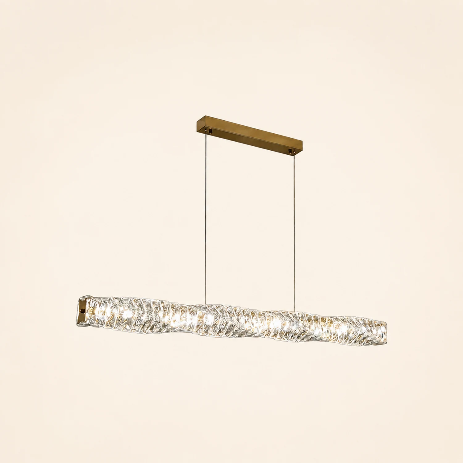 Kristy Pendelleuchte Farbtemperatur umschaltbar, 100/120/150cm - Lumpaz