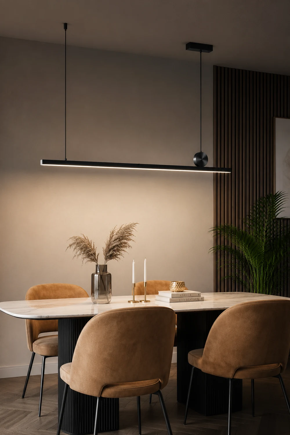 Edge Pendelleuchte, L 90/120CM - Lumpaz