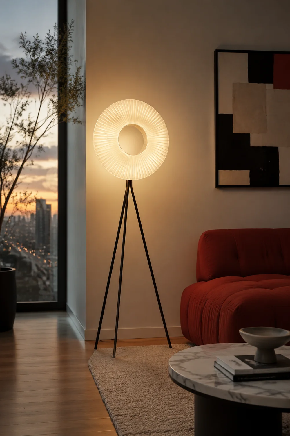 Iris Floor Lamp - Lumpaz
